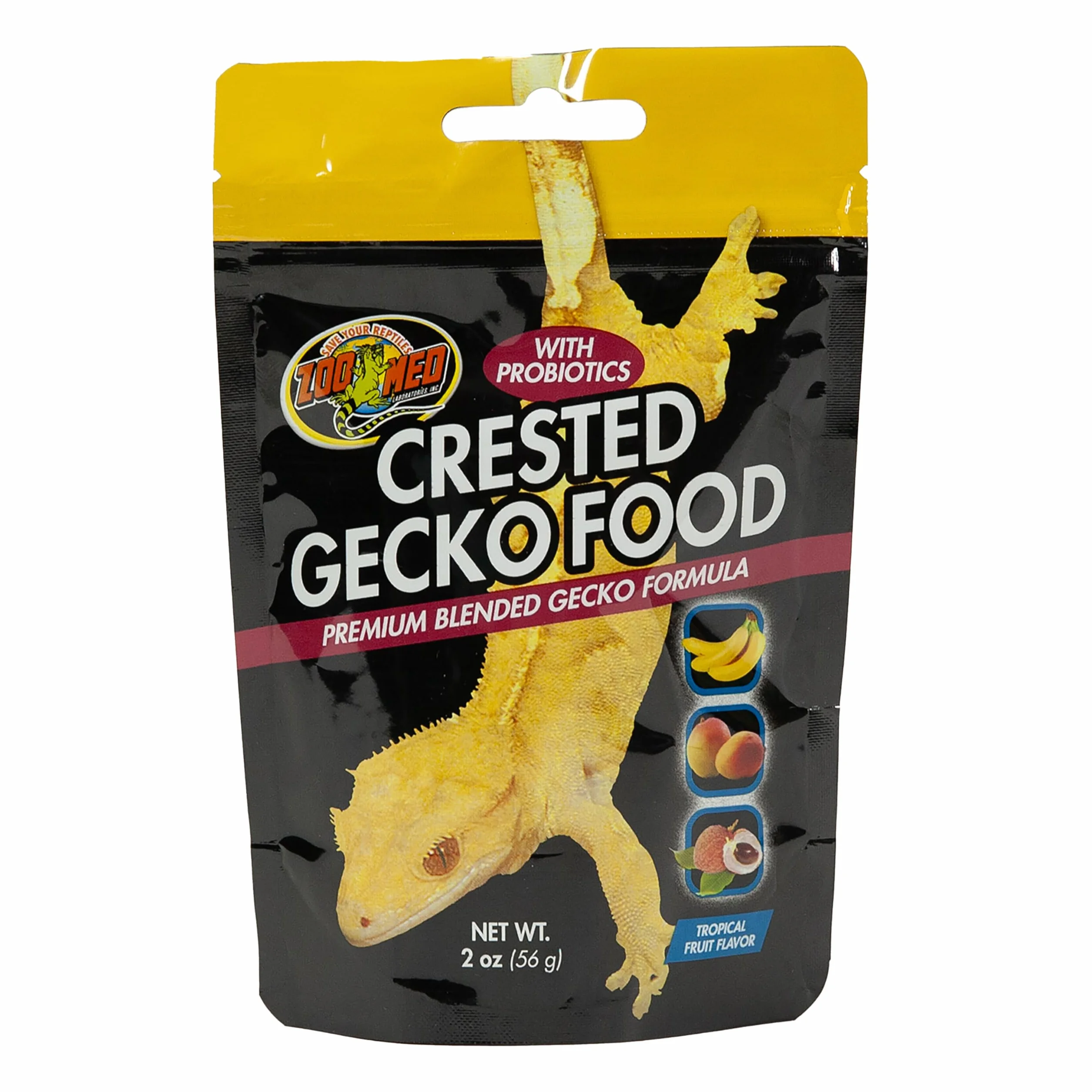 Zoo Med Crested Gecko Food Tropical Fruit Flavor 2 oz