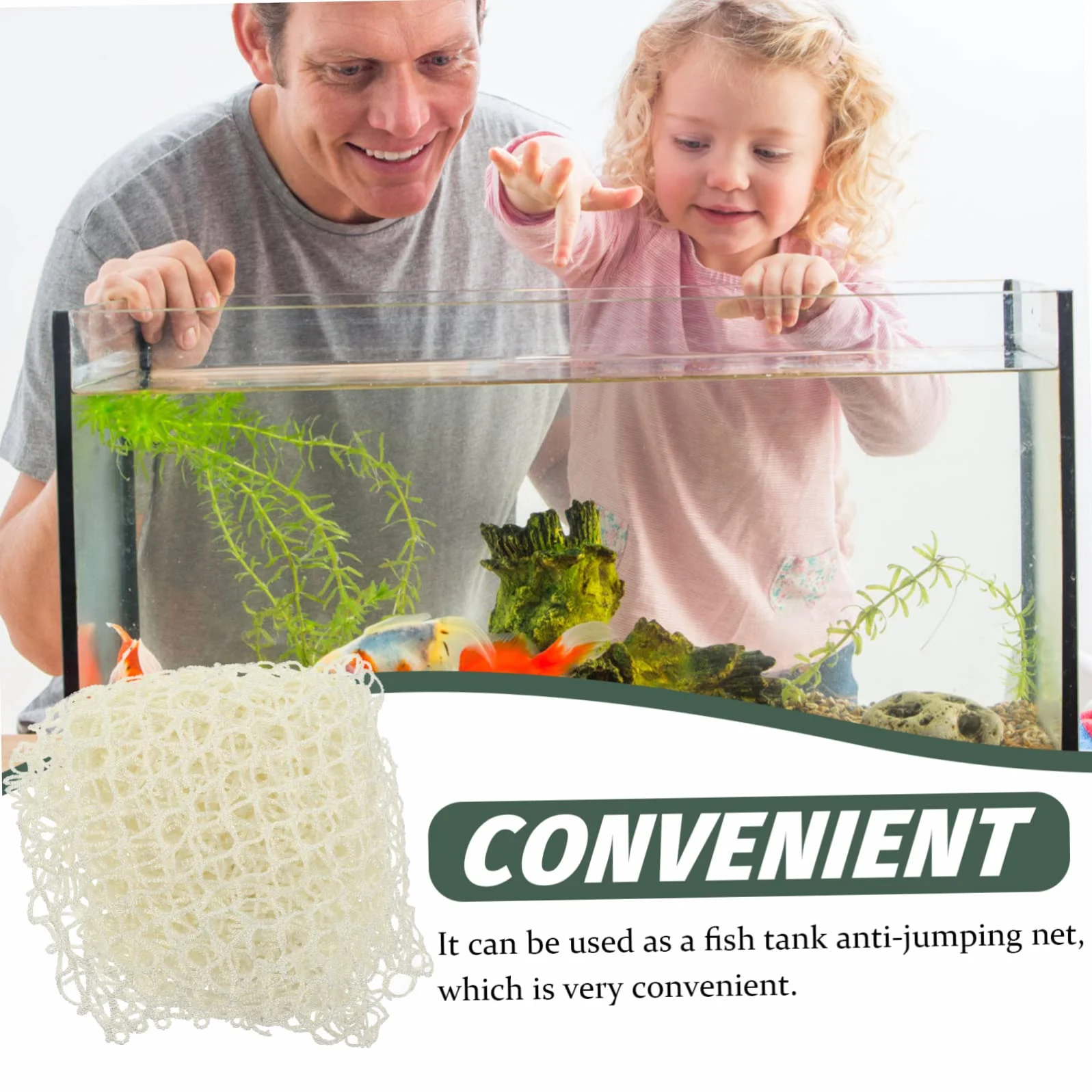 Filet Anti-Saut pour Aquarium Maille à Monter -même Protection Tortues Poissons