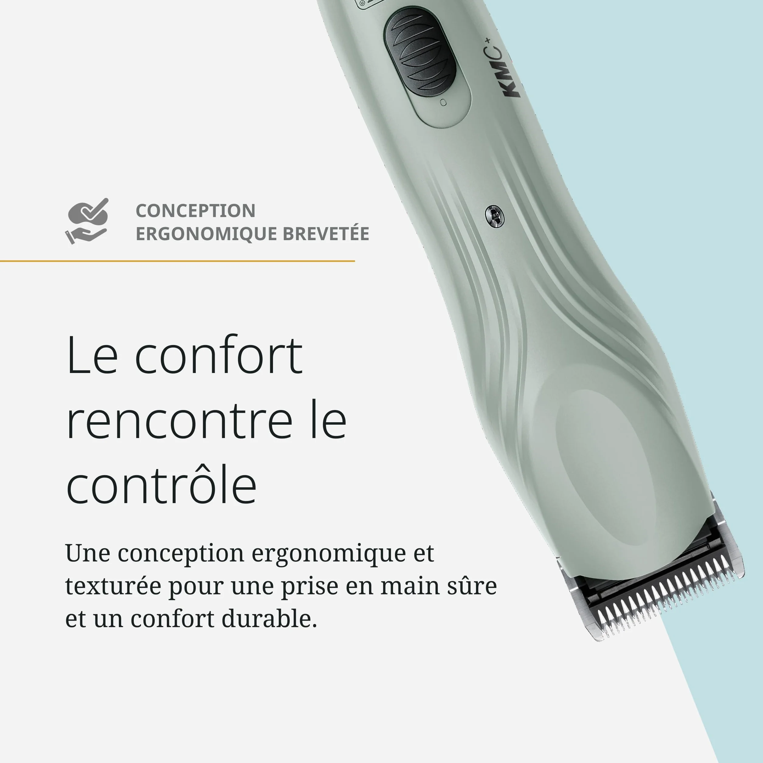 Wahl KMC+ Tondeuse Animaux Moteur Sans Brosse 120 Minutes Autonomie