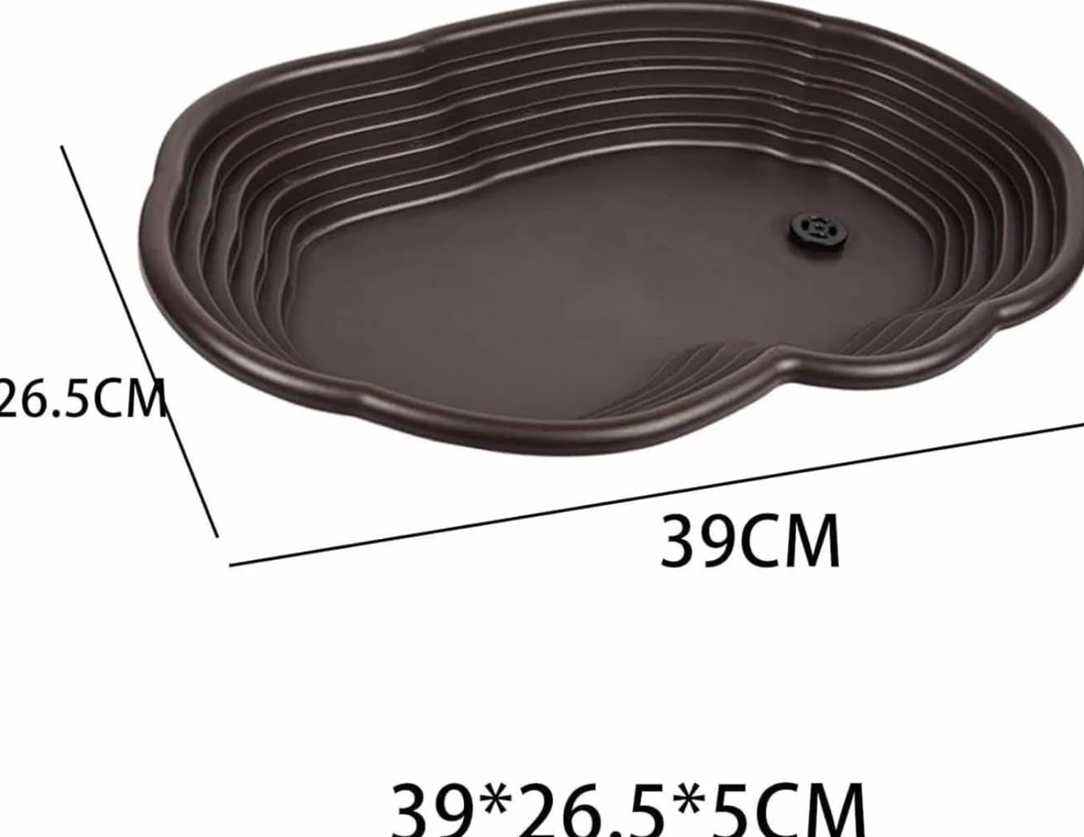 Plat d'eau Tortue pour Reptiles avec Rampe et Plate-Forme, Bol d'alimentation