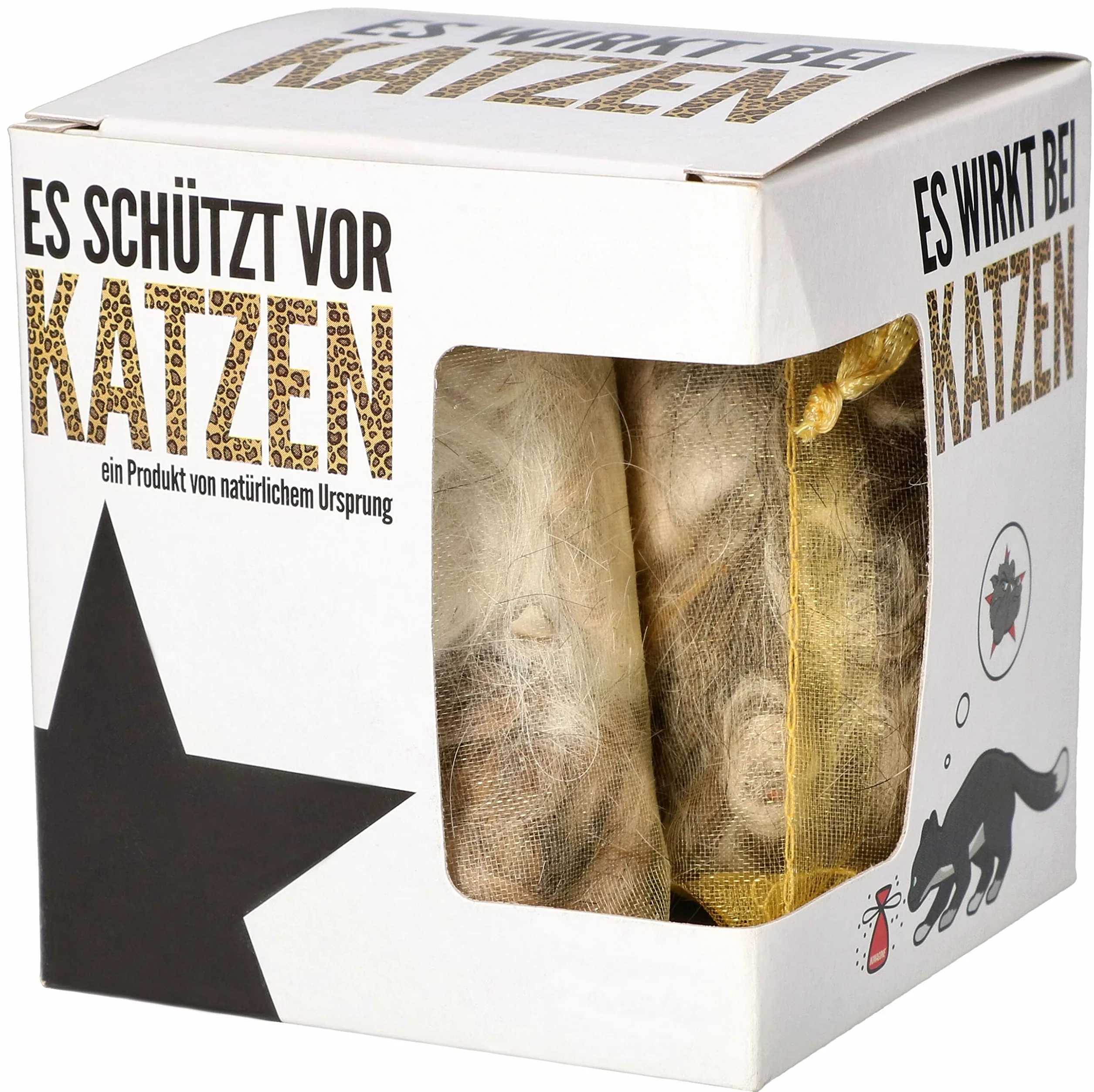 KOTARBAU Lot de 2 répulsif Kunagone naturel pour chat longue durée