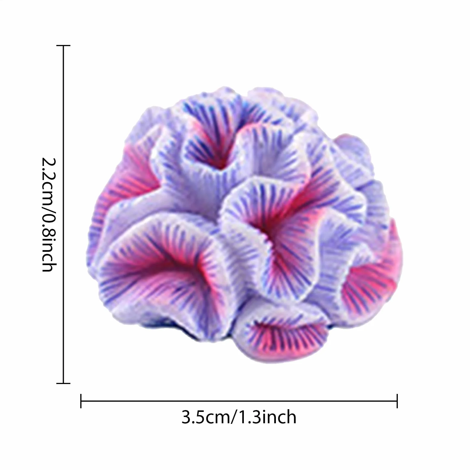 Corail de mer artificiel pour aquarium, décoration paysagère, petits coraux pour terrarium