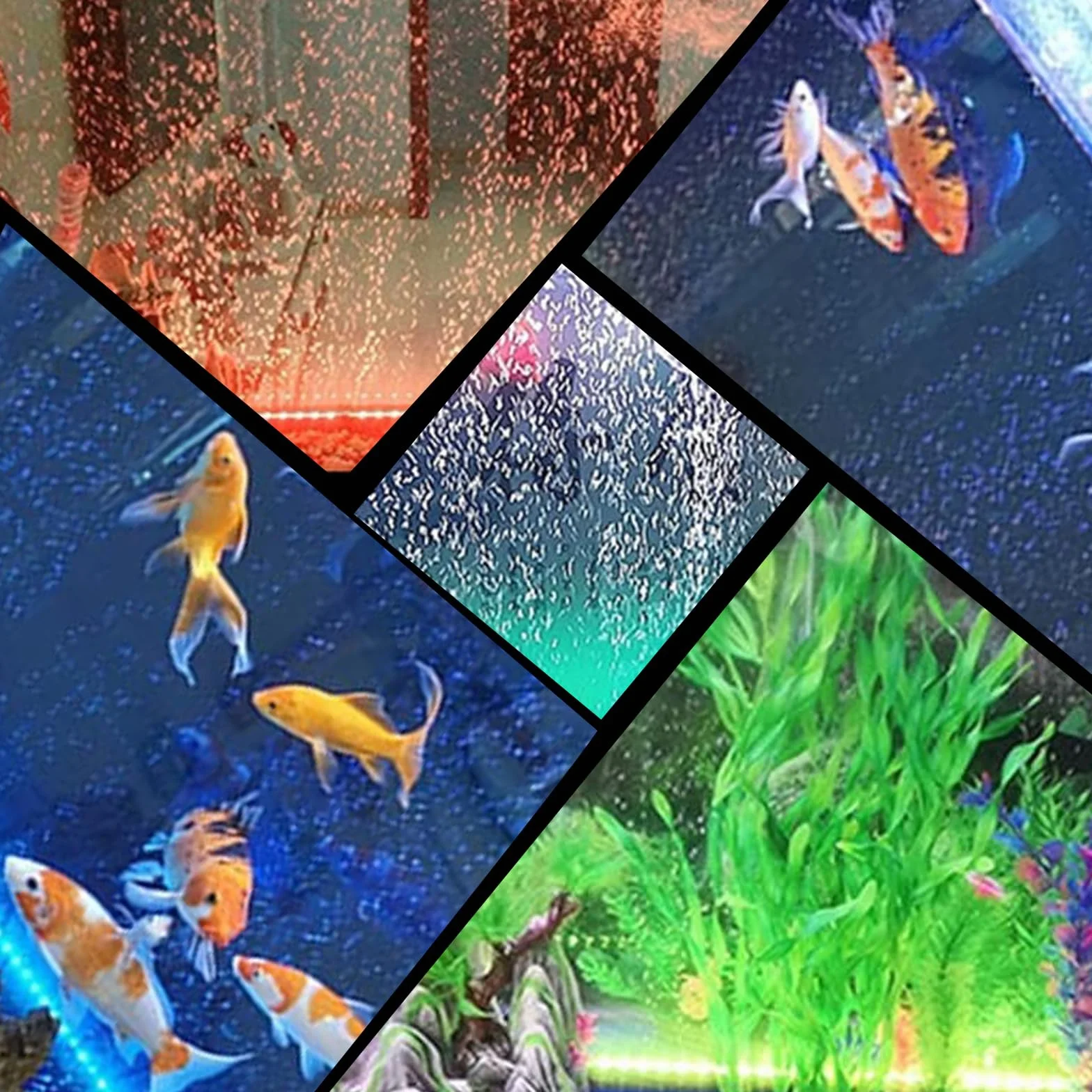 Bulleur Aquarium Cylindre Diffuseur Silencieux Nano 20cm