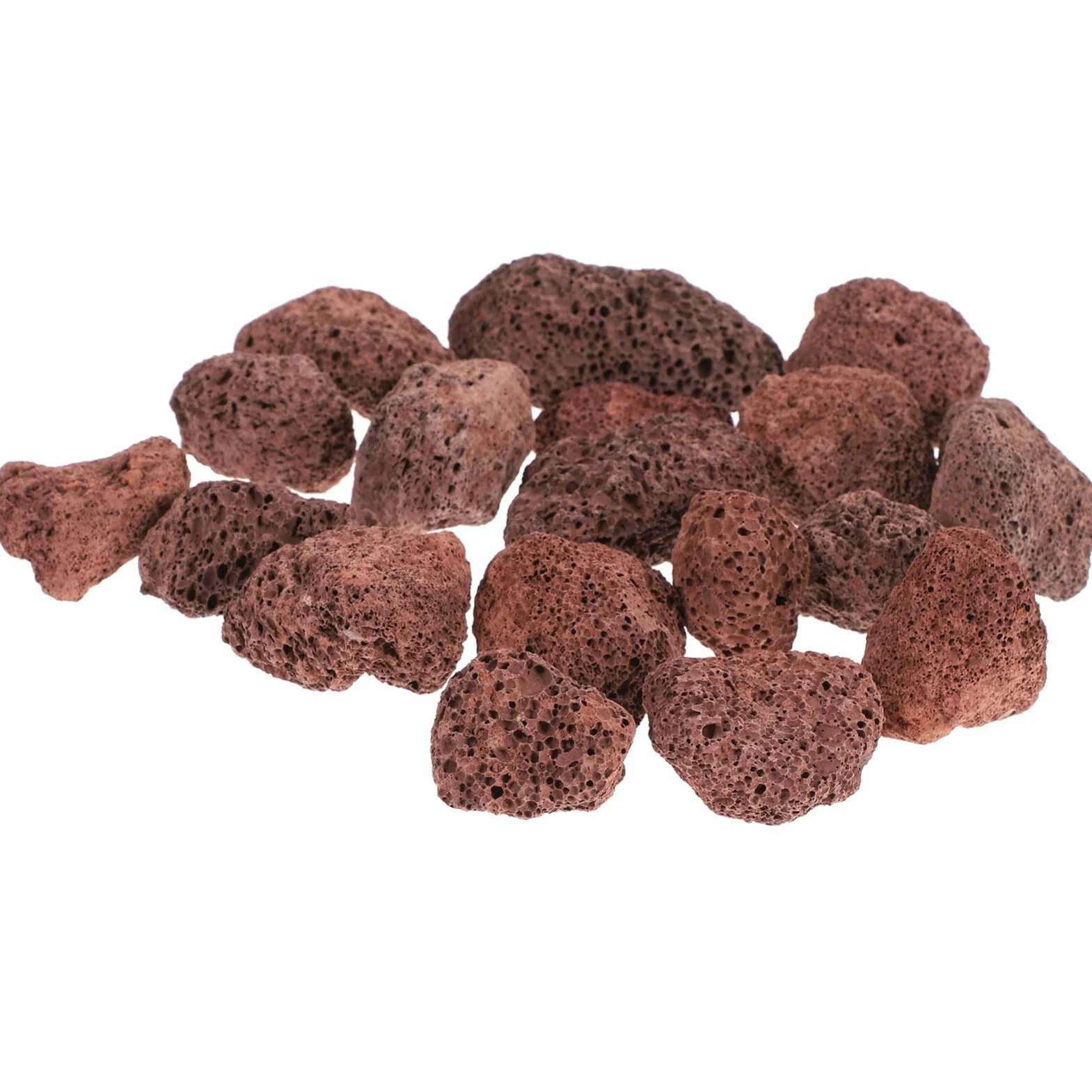 iplusmile Pierre De Lave Volcanique pour Aquarium 6X6X6 Cm Roche Volcanique Naturelle pour Filtration Et Décoration De Réservoir d'eau Douce Et Marine Support De Filtre Et Substrat Aquarium