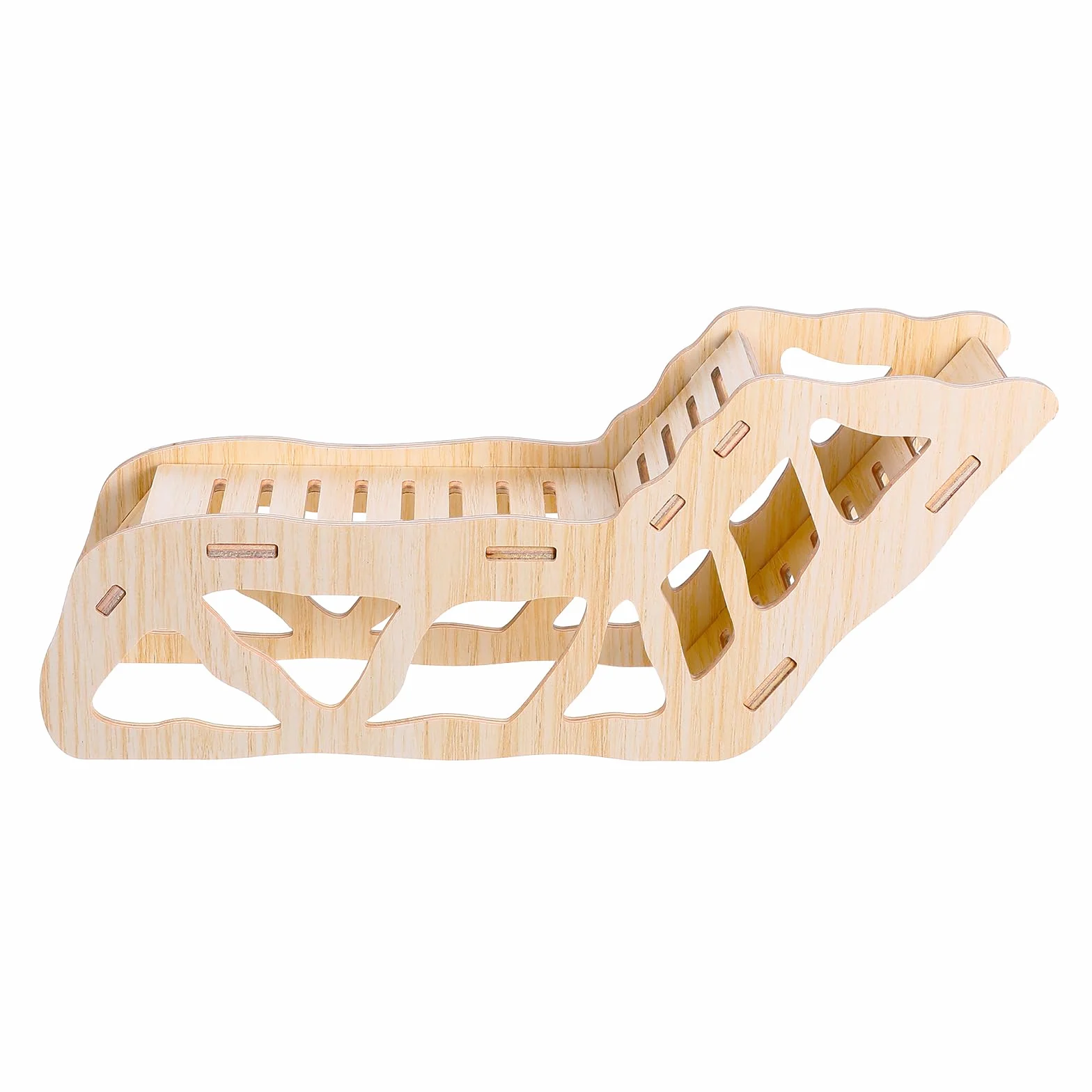HJZHI Cachette polyvalente pour hamster et tunnel d'exploration, maison de hamster avec échelle d'escalade en bois pour gerbilles, hamsters, petits accessoires pour animaux de compagnie
