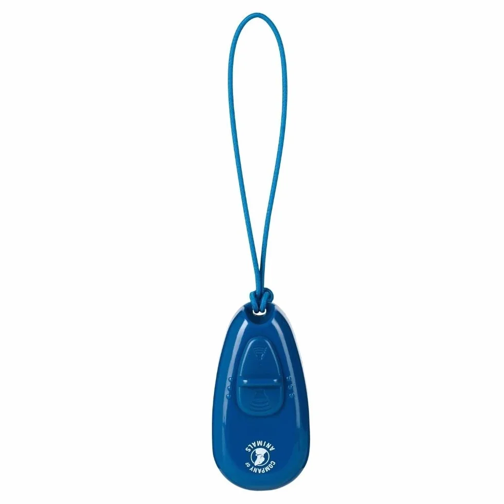Multi-Clicker Company of Animals - Accessoire pour chien, contrôle du volume à 3 réglages, facile à cliquer, dragonne réglable, clicker pour chien, destiné au dressage, convient aux chiens et chiots