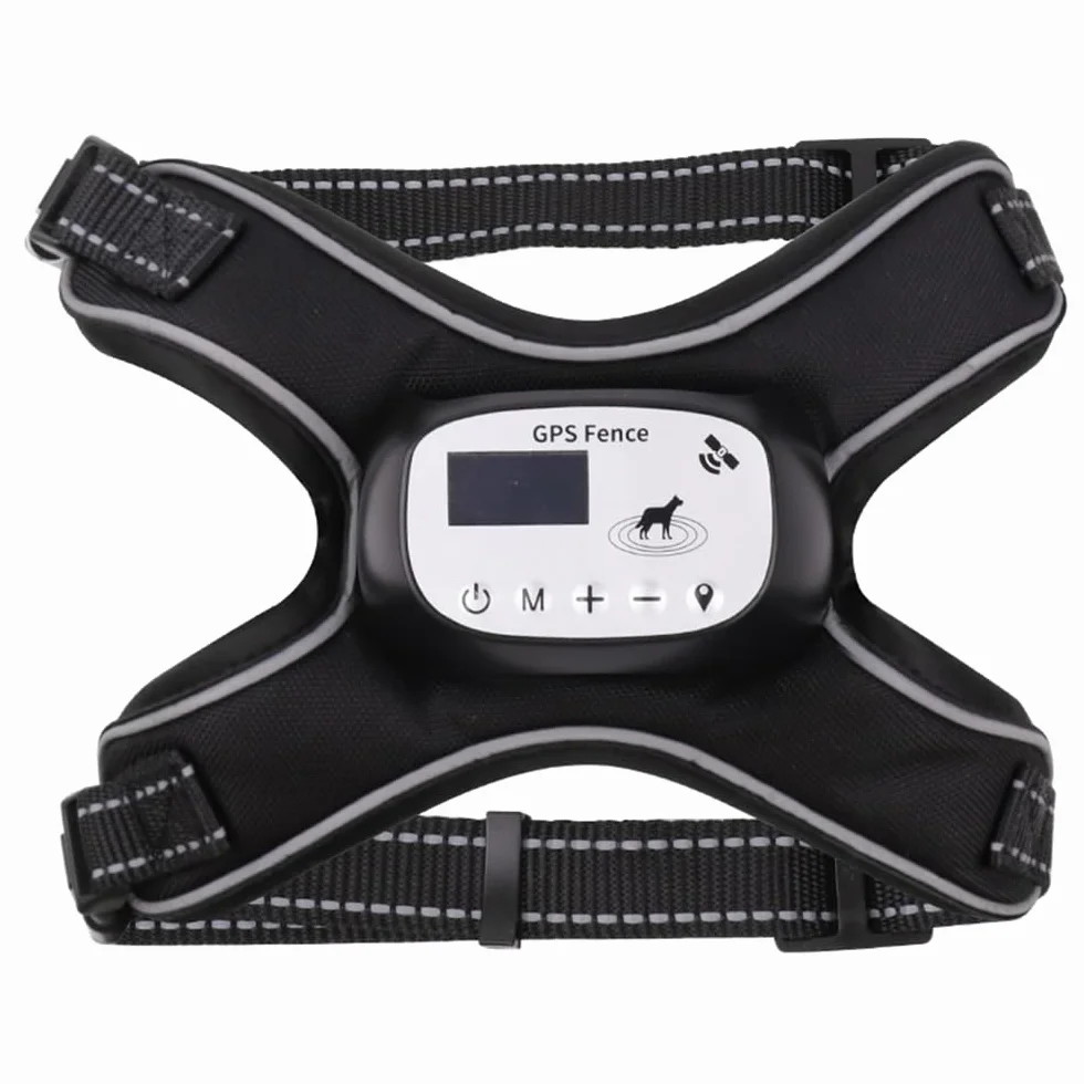 Pilipane GPS Wireless Dog Fence avec 3 Modes de Formation Système de Clôture Rechargeable pour Animaux de Compagnie
