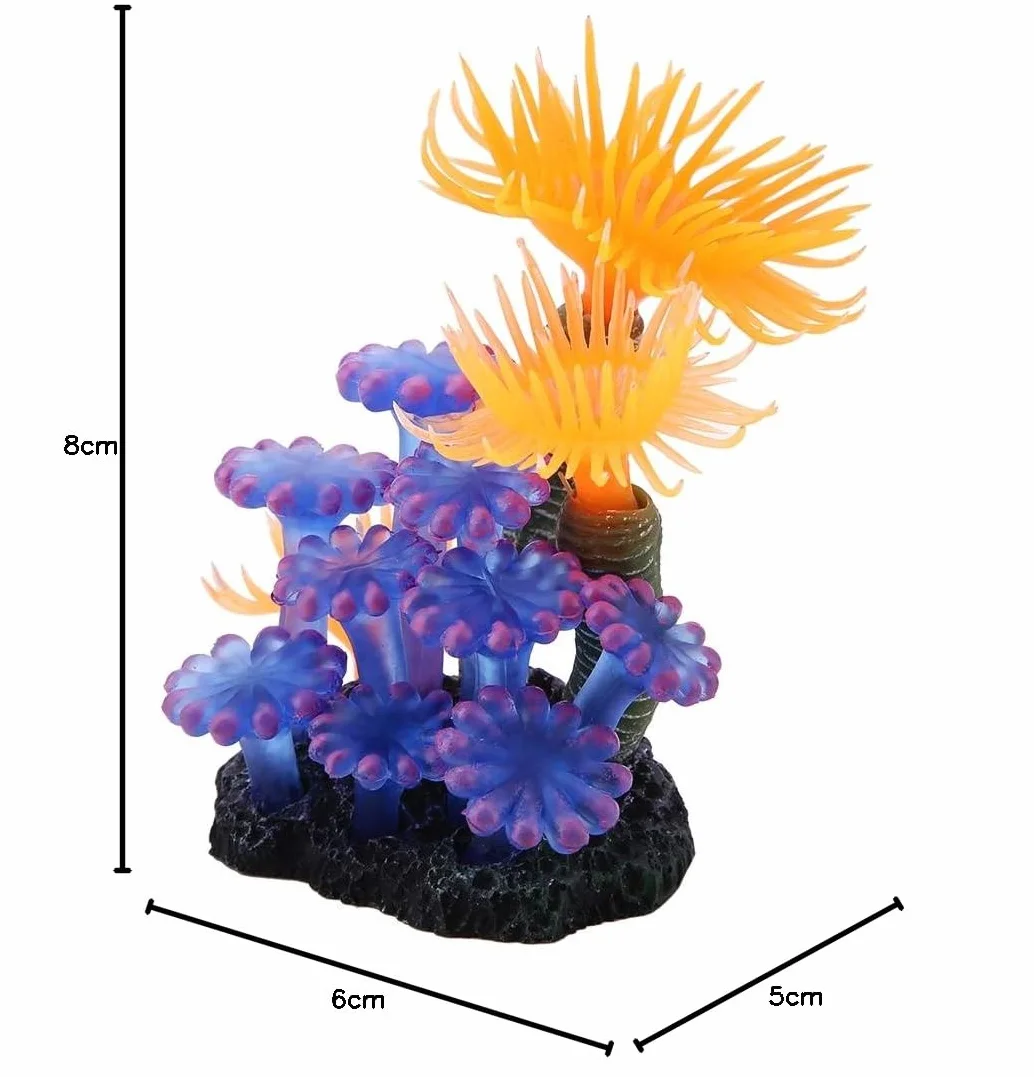Corail Artificiel Décoration Réservoir Poissons Simulation Maison