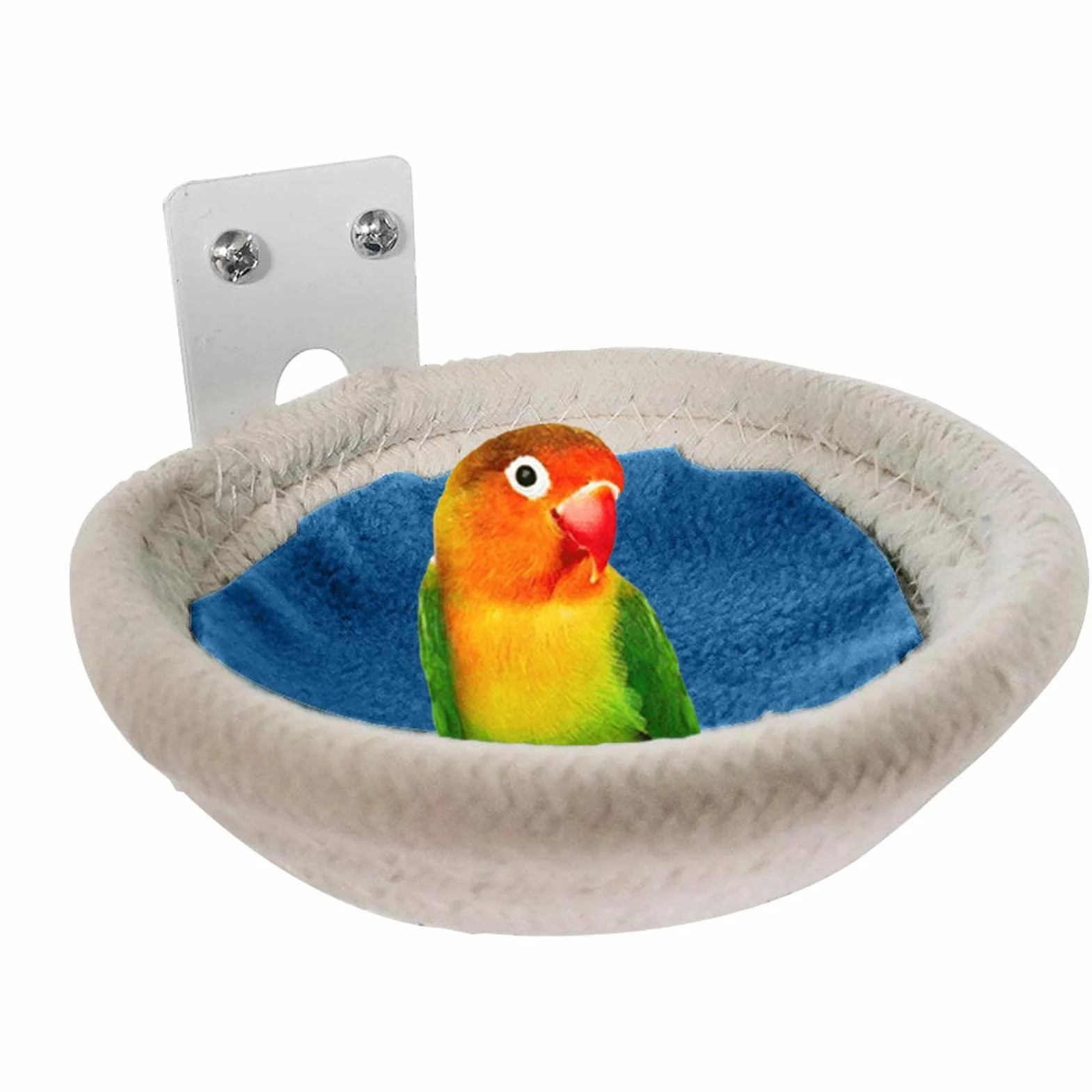Nid de Perruche - Nid d'élevage pour Petits Oiseaux, Cage à Perroquet à Couver pour Calopsitte Canari Inséparable Pinson