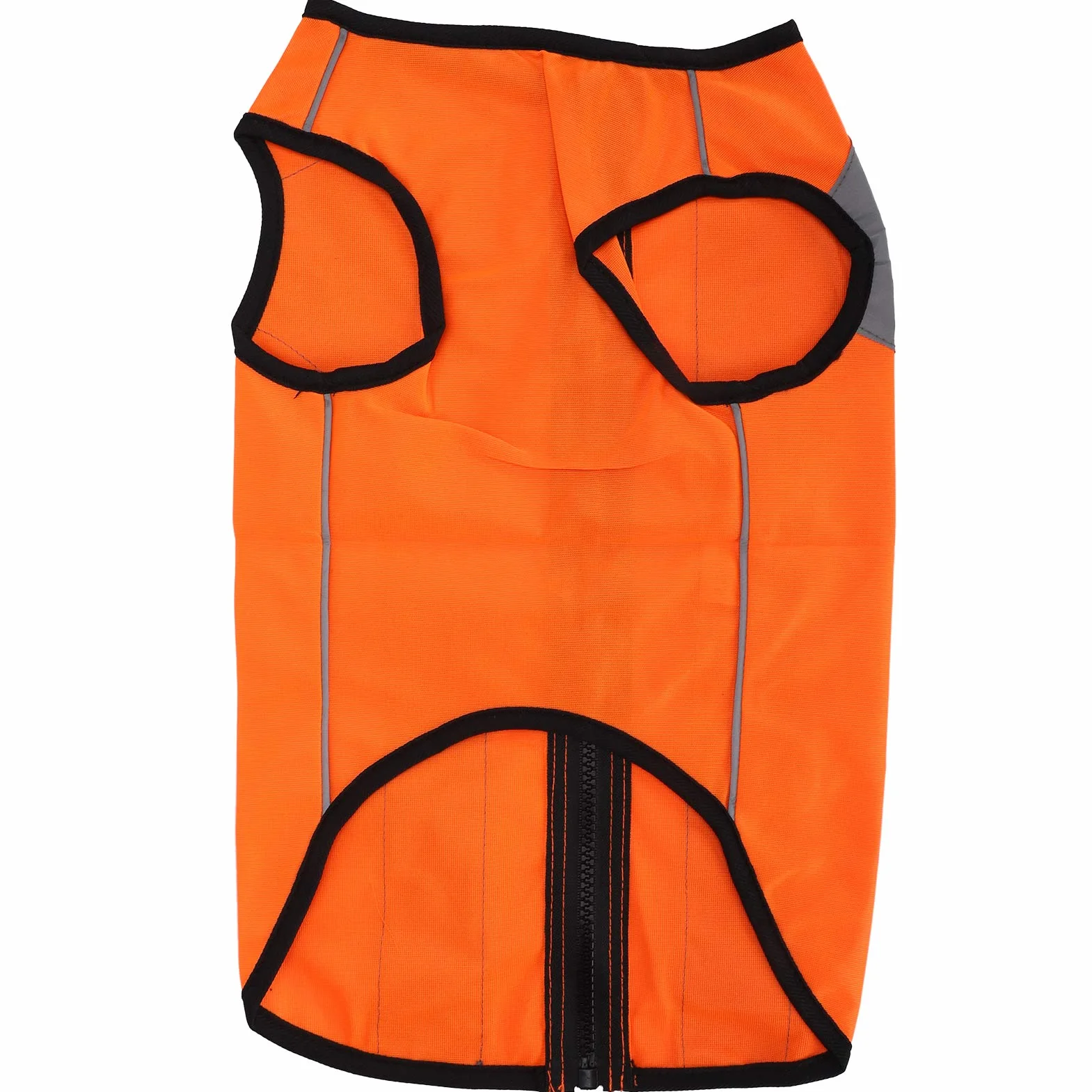 Gilet Réfléchissant de Sécurité pour Chien XL Orange Fluo, Veste Lumineuse Haute Visibilité