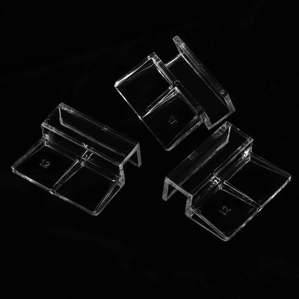 YOUTHINK 20 Pcs Aquarium Porte-Couvercle en Verre Clip Support Accessoire 5mm