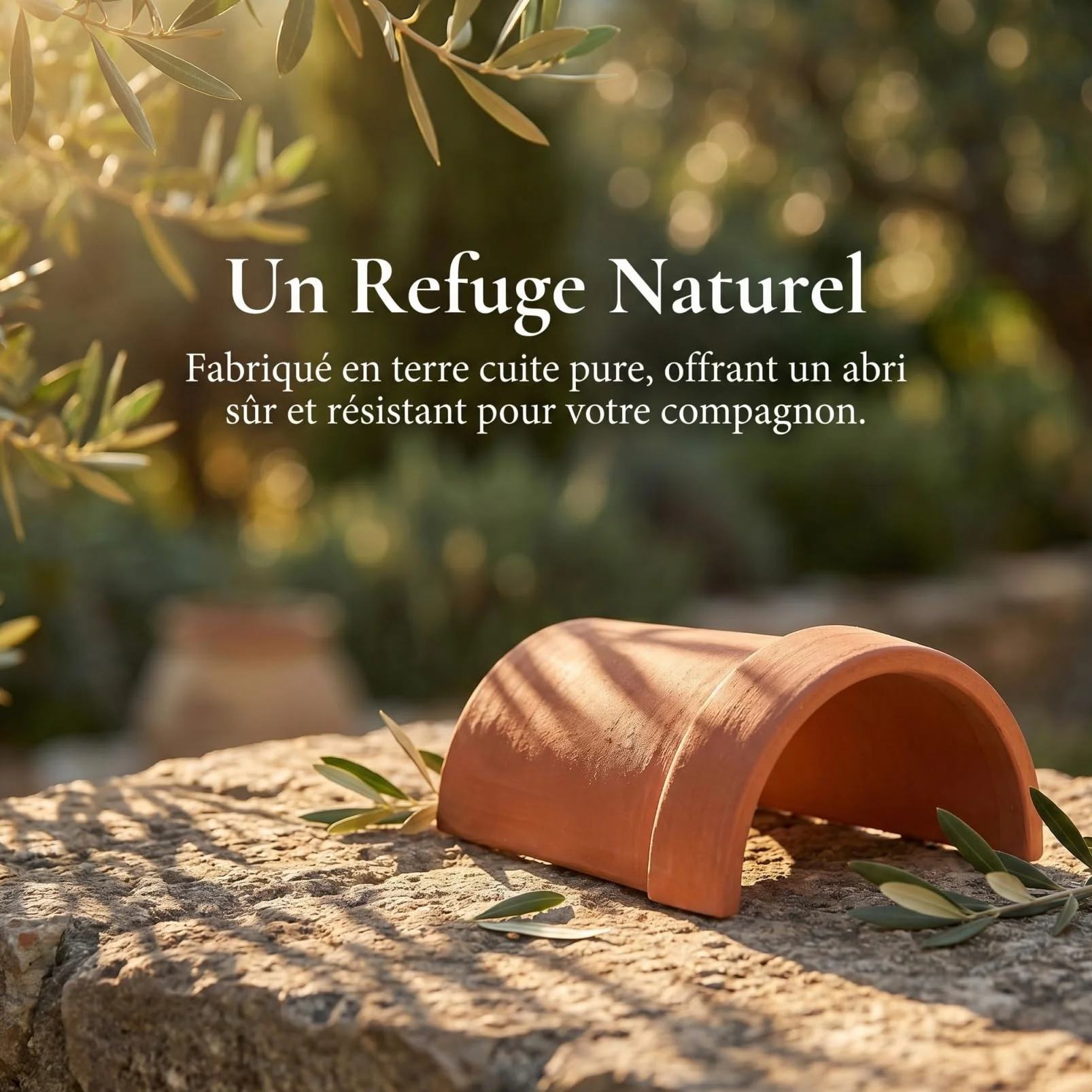 ERINGOGO Cachette Reptile Matériau Naturel Abri pour Tortues Lézards Décoration de Terrarium