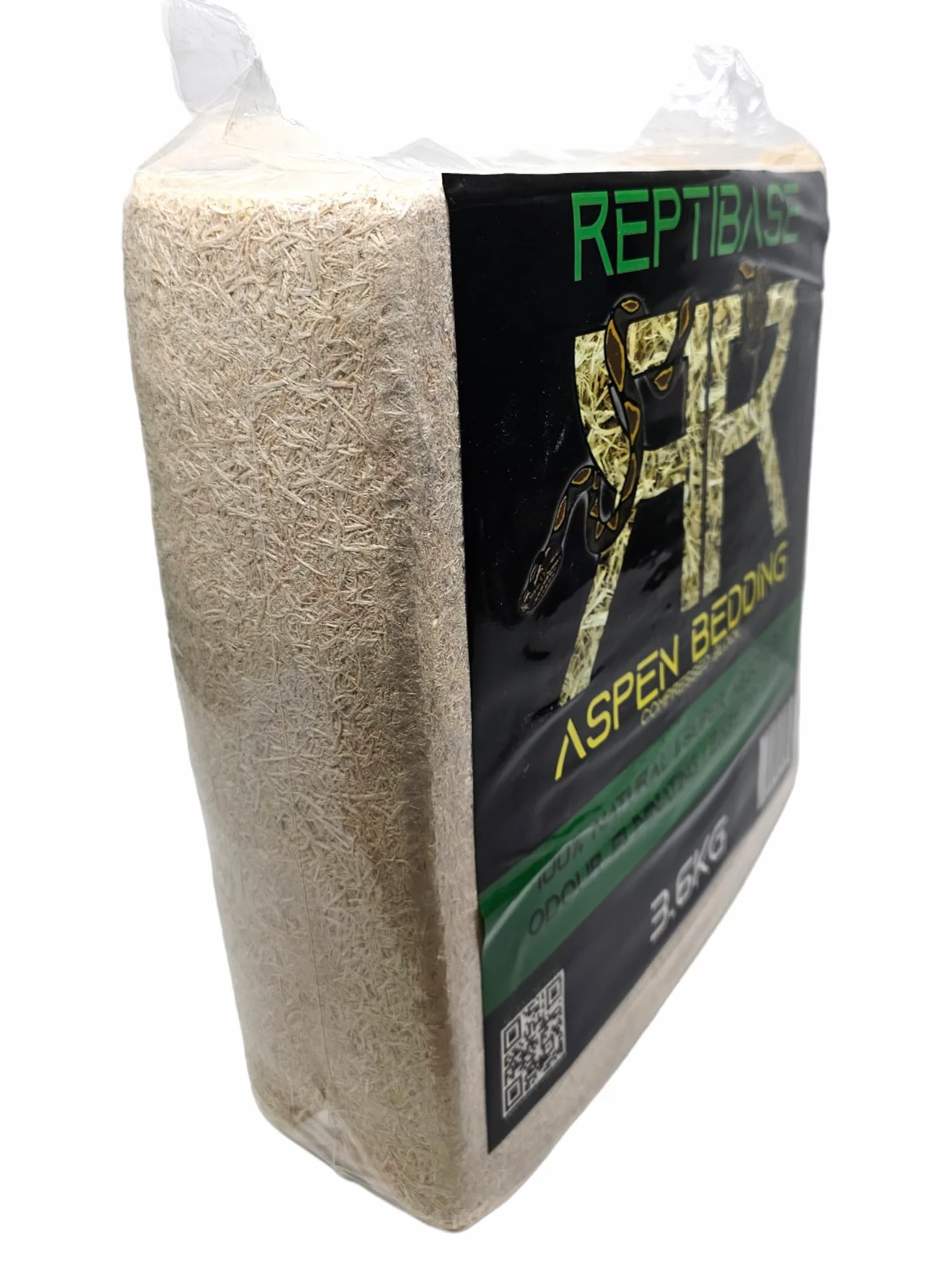 Retics & Reptiles Aspen Bedding ReptiBase | Literie super absorbante | 100 % naturelle | Facile à nettoyer | Élimination des odeurs | Convient pour reptiles, mammifères et amphibiens 60 litres (3,6 kg