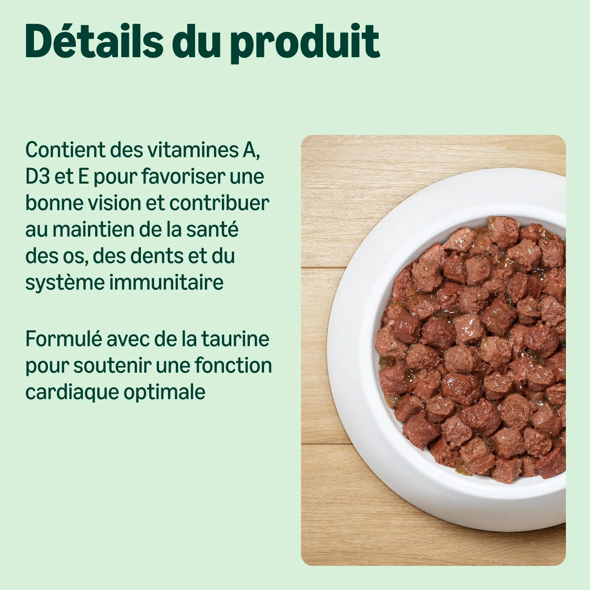 Amazon Nourriture humide pour chat sans céréales, morceaux de saumon ASC en gelée, 6 x 405 g