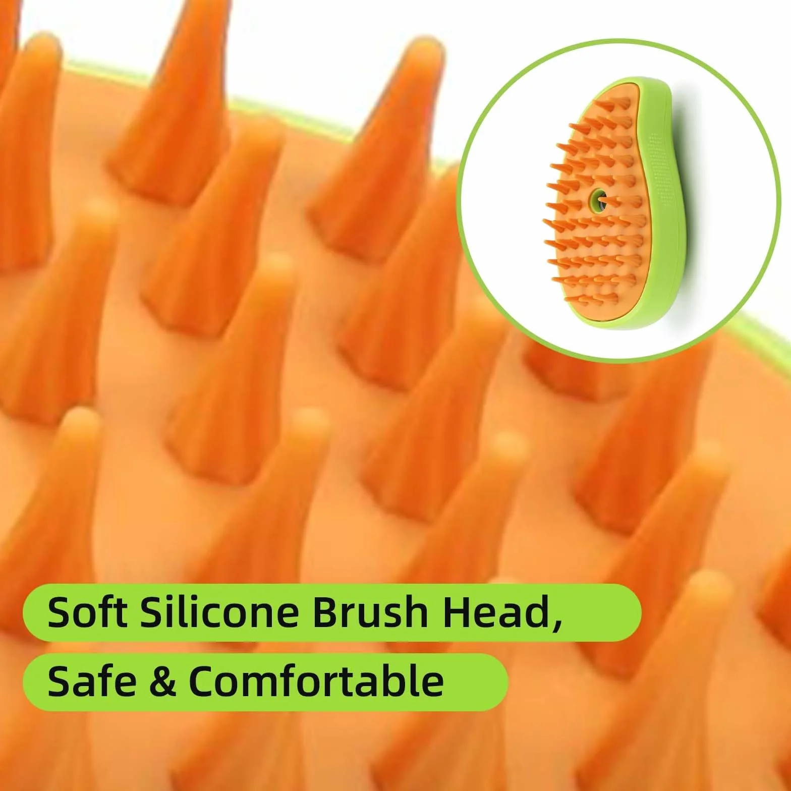 Brosse Vapeur 3 En 1 Peigne De Massage En Spray Pour Chats