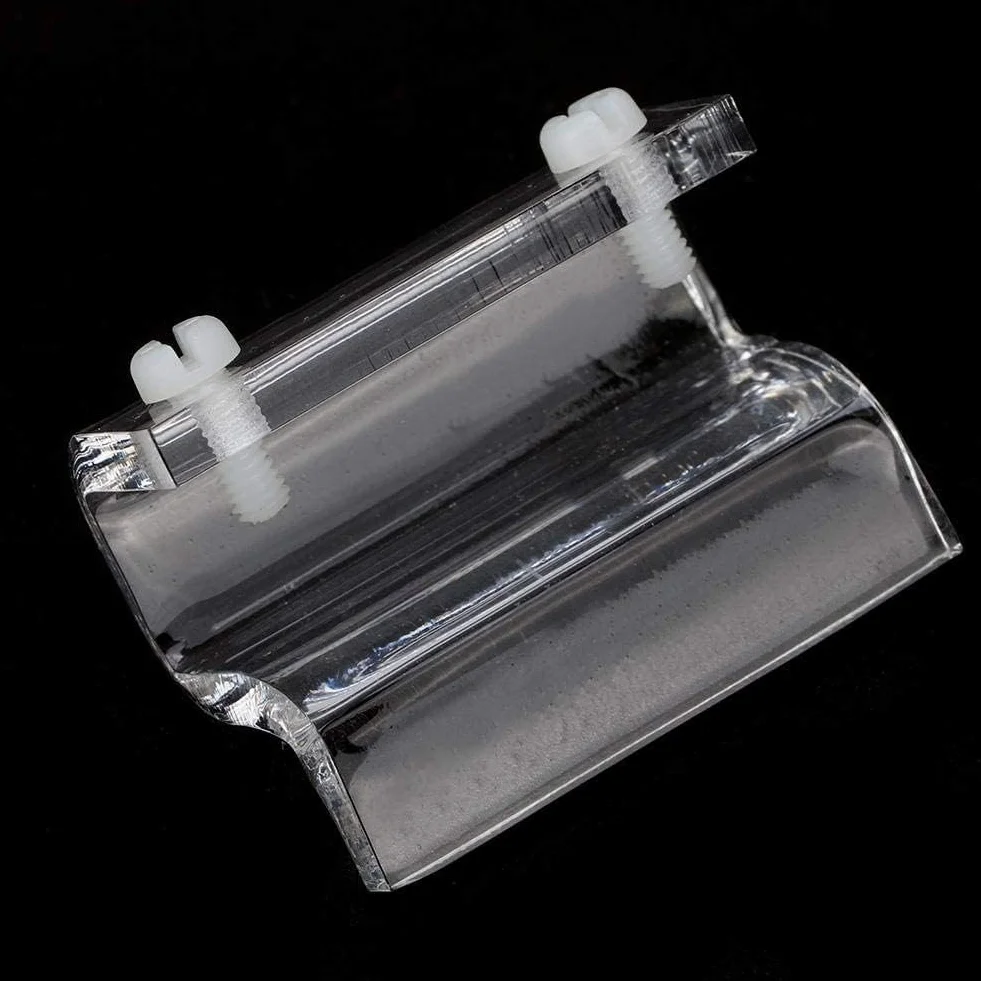 Clip de Couvercle en Verre pour Aquarium Support Acrylique Clips avec Vis 4 Pièces