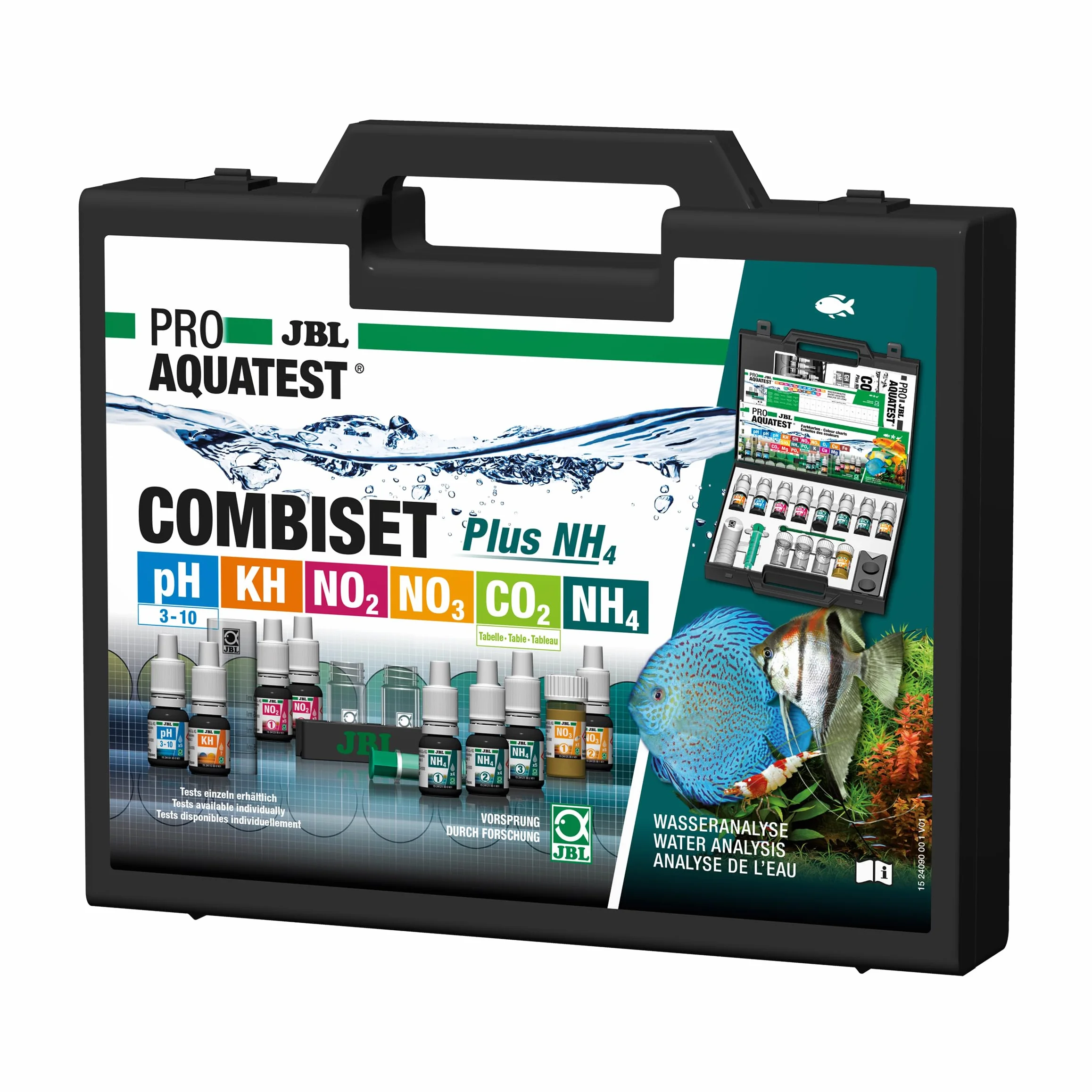 Jbl Proaquatest Combi Set plus Nh4 Aquariophilie