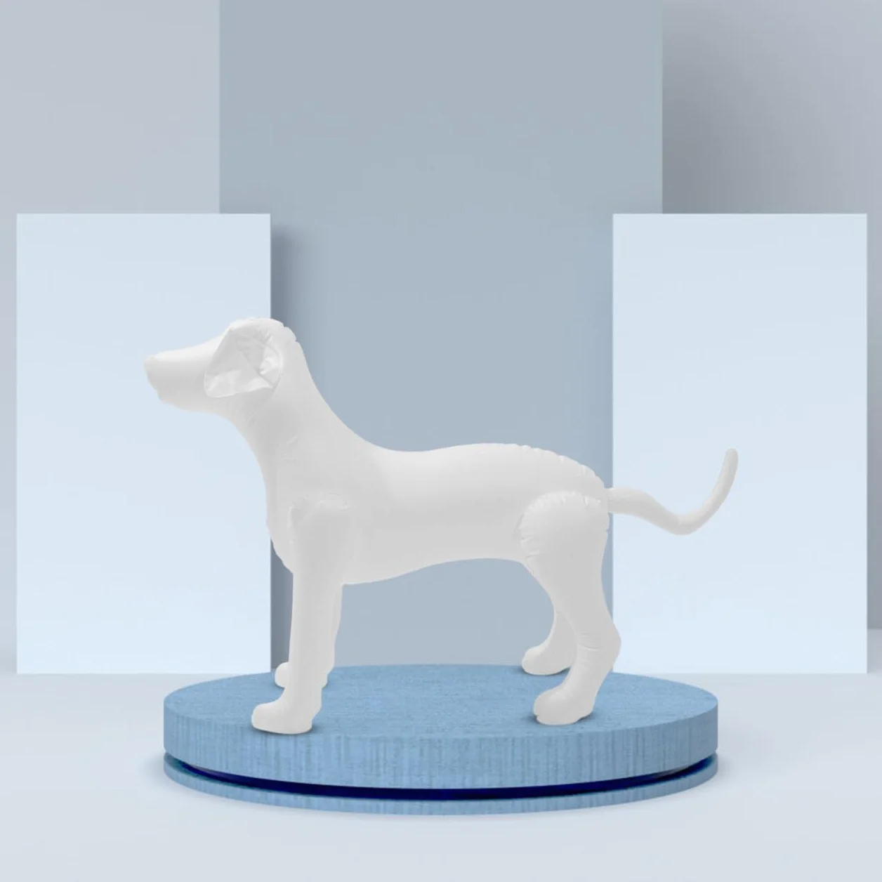 Mannequin gonflable pour chien en PVC iplusmile