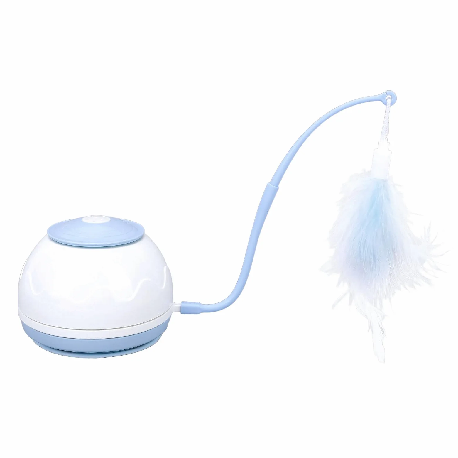 Haofy Jouet Chat Automatique, 4 Vitesses Réglables et LED | Poursuite active avec billes roulantes, silencieux pour ne pas déranger, capte l’attention et réduit l’ennui, idéal pour