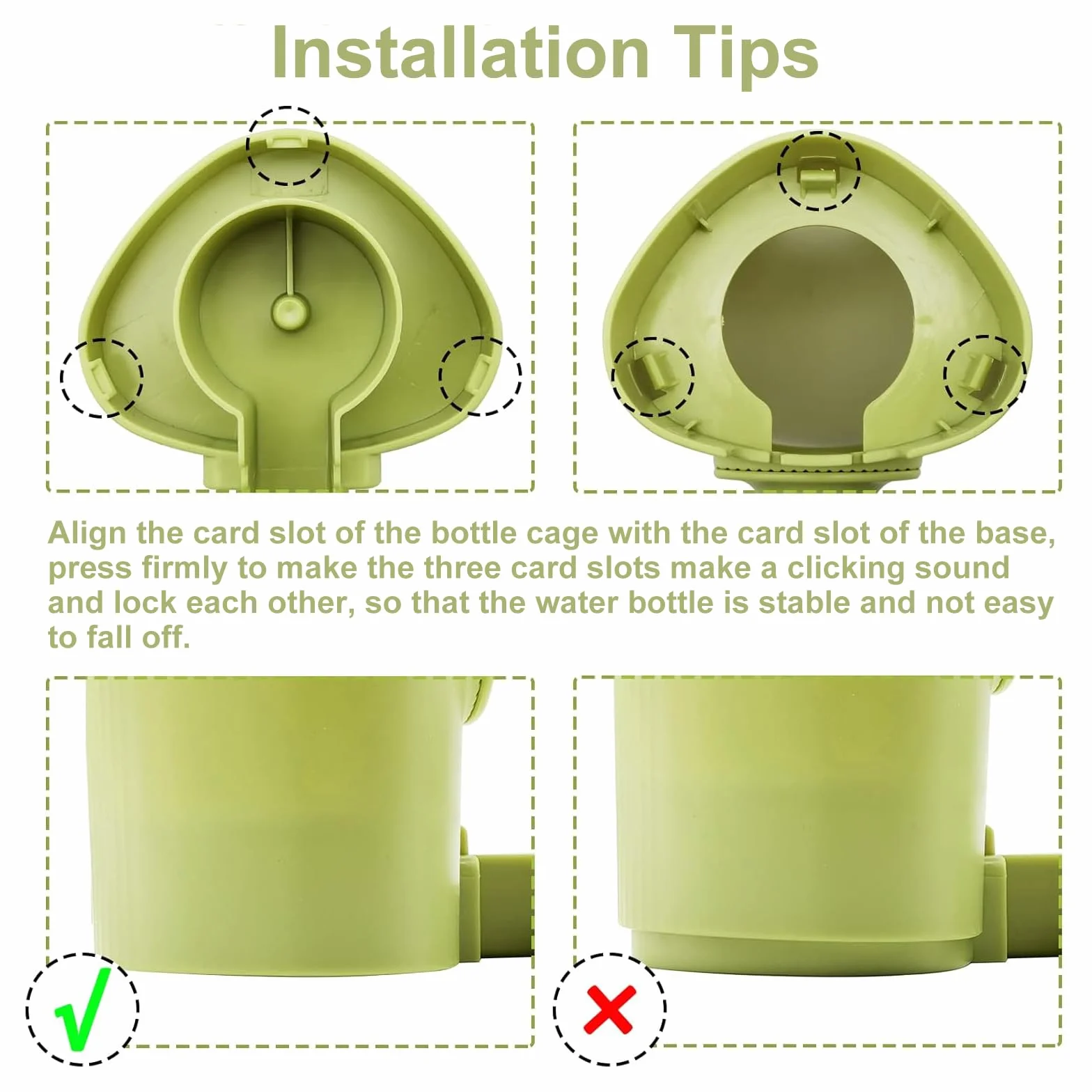 Distributeur d'eau automatique pour lapin 600 ml suspendu vert