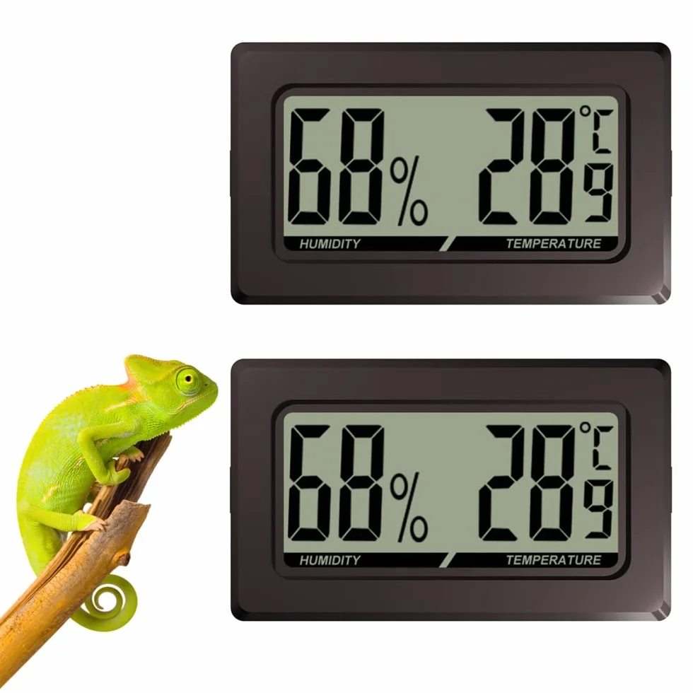2 Pièces/3 Pièces Thermomètres Hygromètre Intérieur,Moniteur Numérique LCD de Jauge D'humidité Intérieure pour Humidificateurs Réfrigérateur Serre Jardin Cave Placard