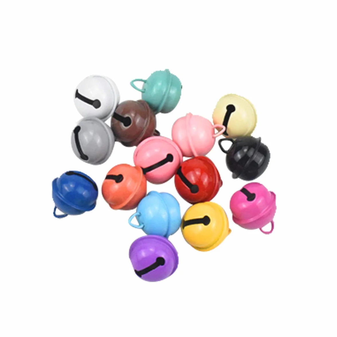 Jinlaili 22mm Metal Bell Pendants for Pet Collars Cat Dog Christmas Decoration