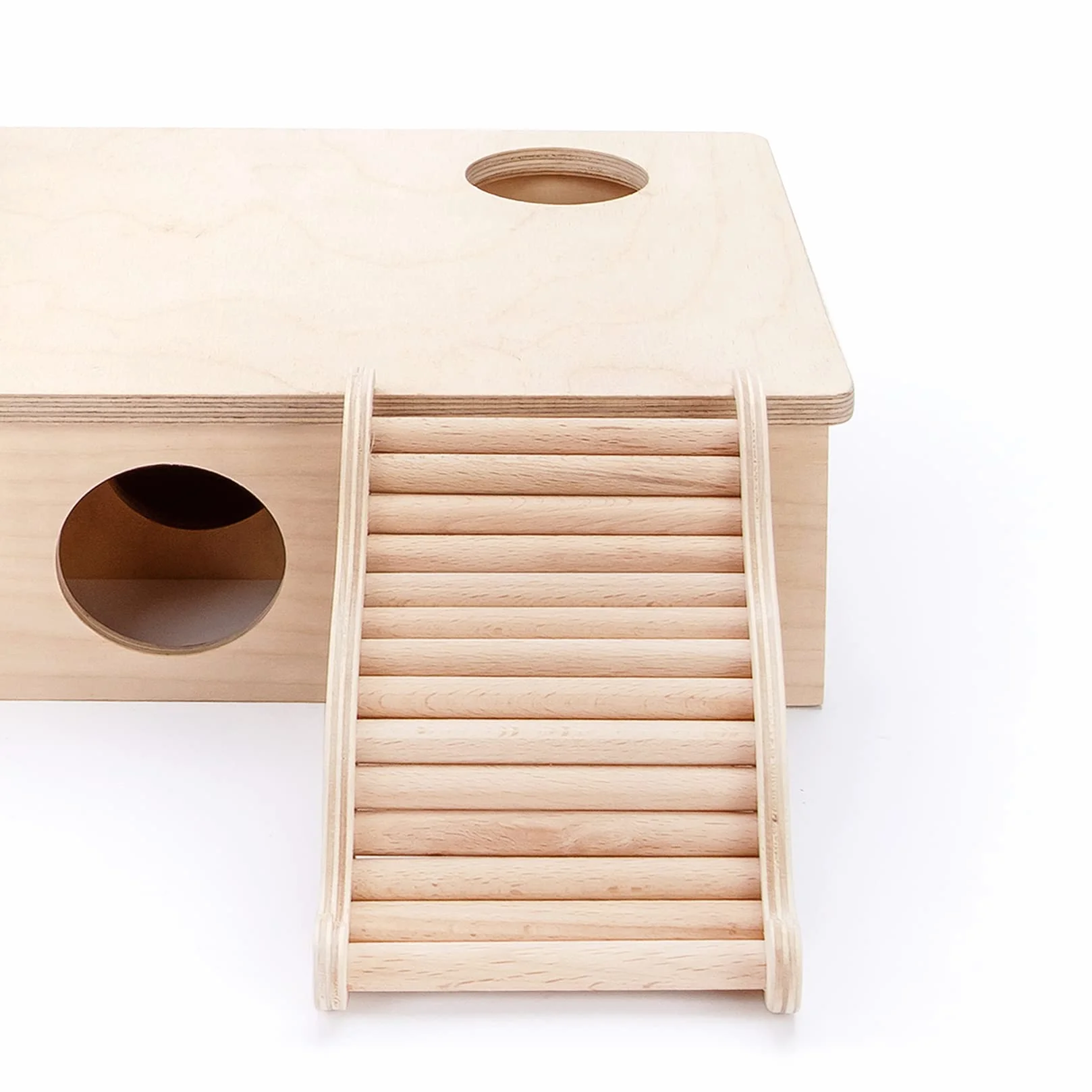 Niteangel Pont en Bois pour Hamsters, gerbilles, Souris et Petits Animaux (16 CM)