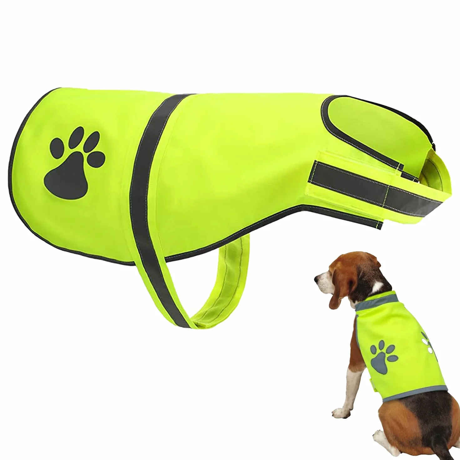 Gilet de Sécurité Réfléchissant pour Chien Haute Visibilité Premium