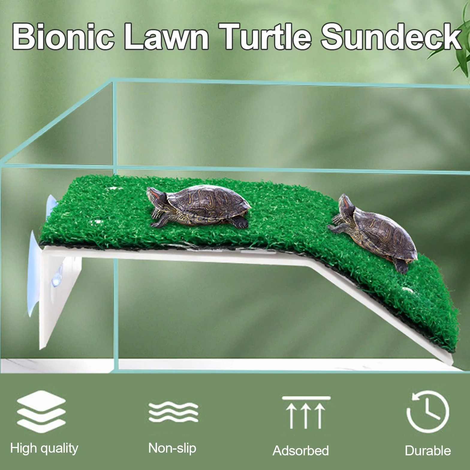 Plateforme Tortue Aquatique Sunbathing Platform pour Tortues Aquatiques