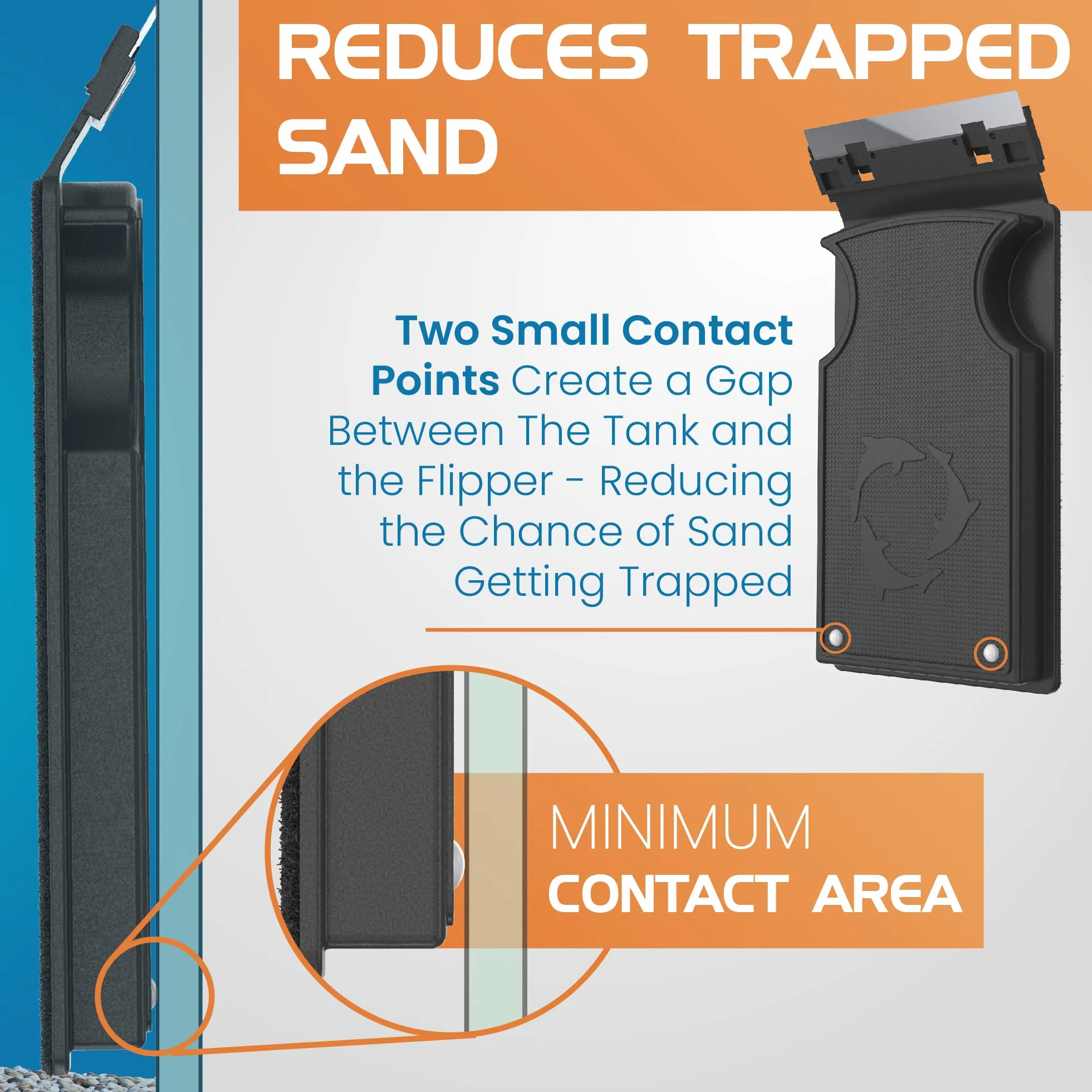 Coralsands Flipper Max Nettoyant magnétique 25 mm