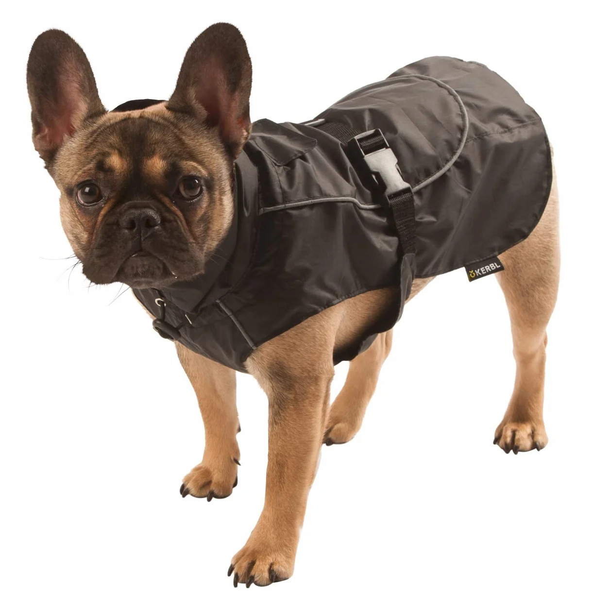 Kerbl Manteau de Pluie pour Chien Noir Taille S