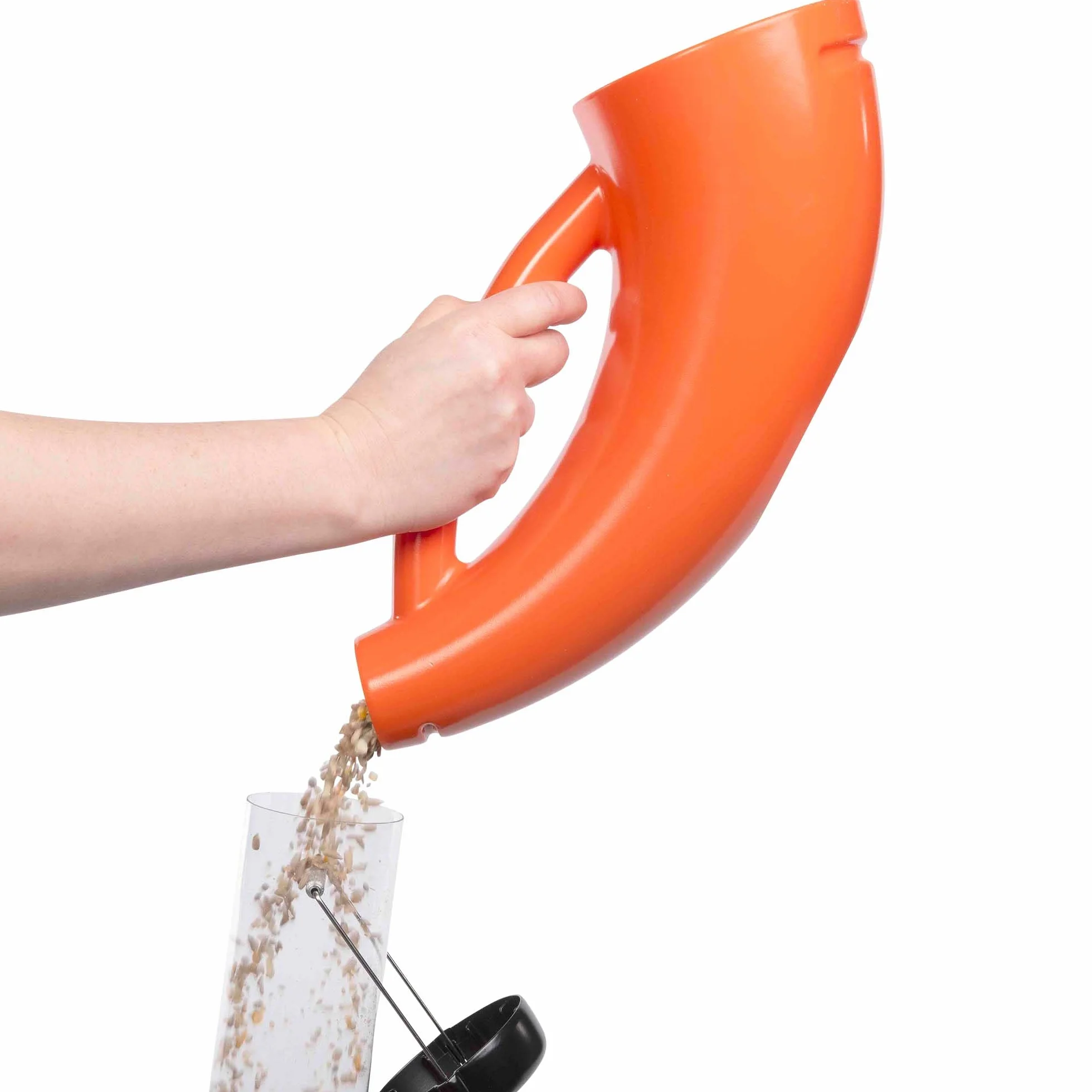 Jacobi Jayne® SuperScoop™ Cuillère à graines pour oiseaux – ramasser, transporter et verser sans renverser