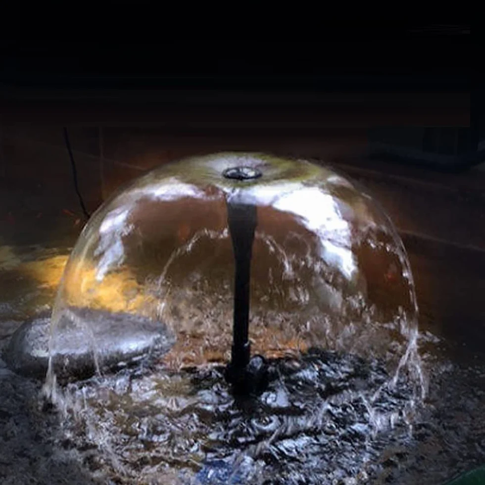 Pompe Submersible 220V 750L/H 15W Silencieuse LED Fontaine Jardin