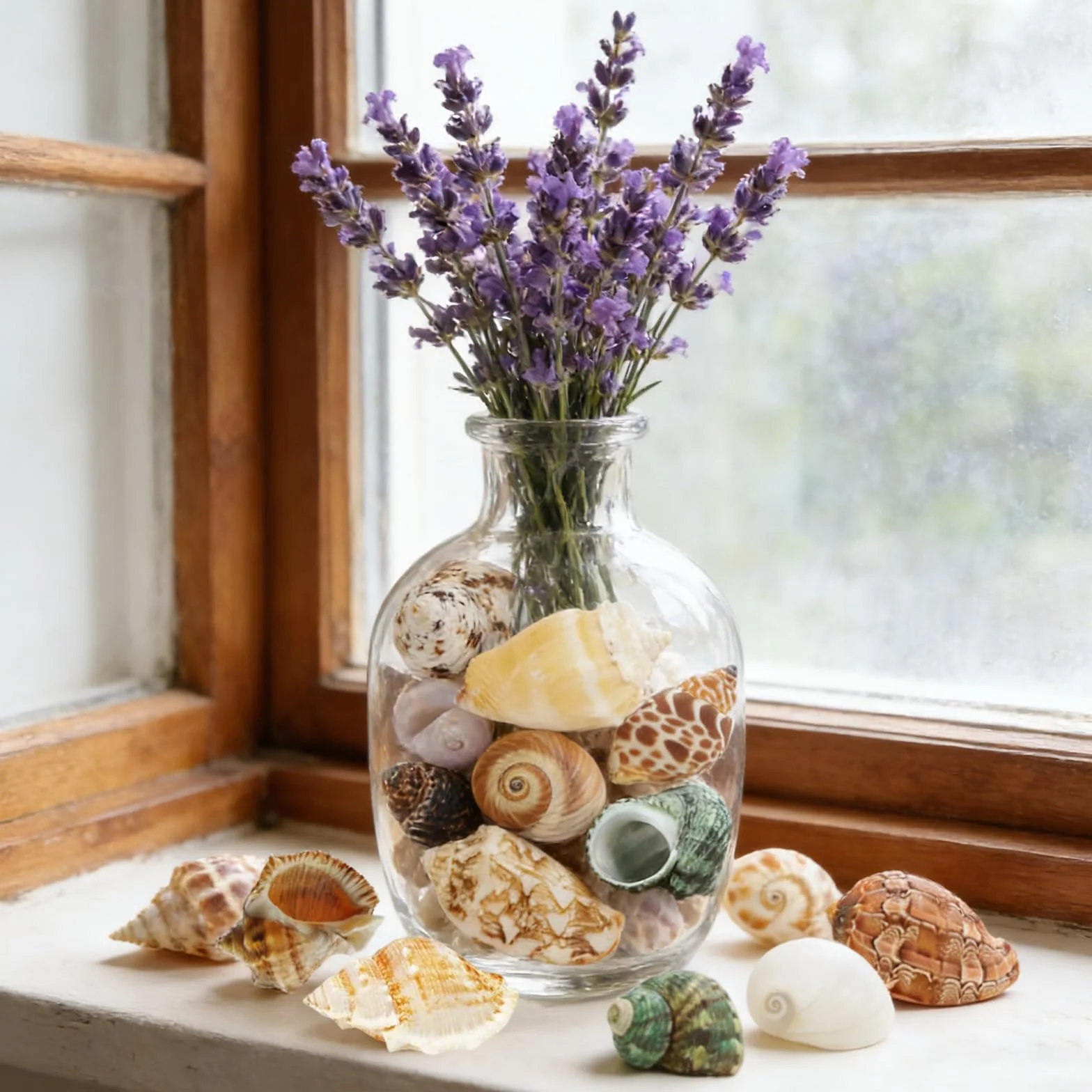 Coquillages Mixtes Marins 3-9 CM Decoration Aquarium Coquille Saint Jacques Vide Pas Perfore DIY Lampe Paillettes