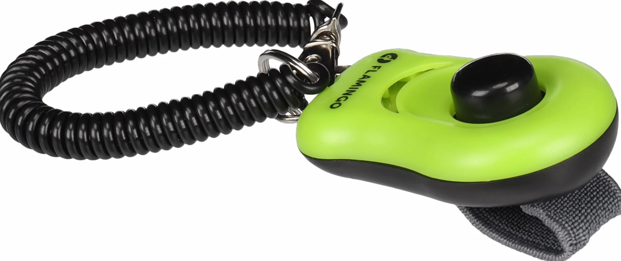Flamingo - Clicker Xin Vert : Entraînez Votre Chien de manière ludique et Pratique