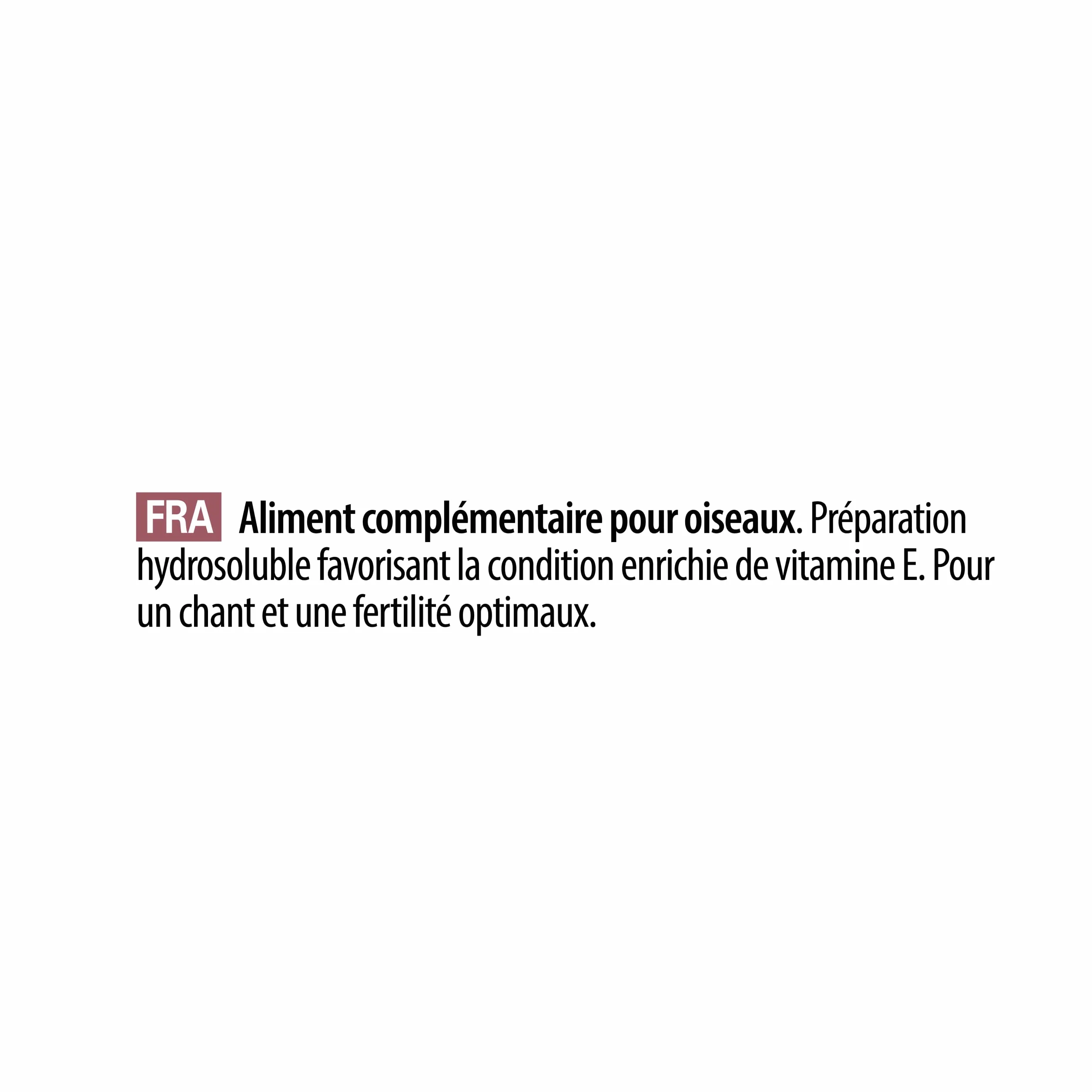 Versele-Laga Oropharma-Ferti-VIT Aliment Complémentaire pour Oiseau 200 g