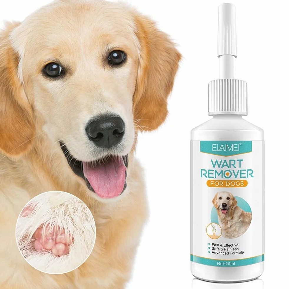 Lot de 3 éliminateurs de verrues pour chien 20 ml