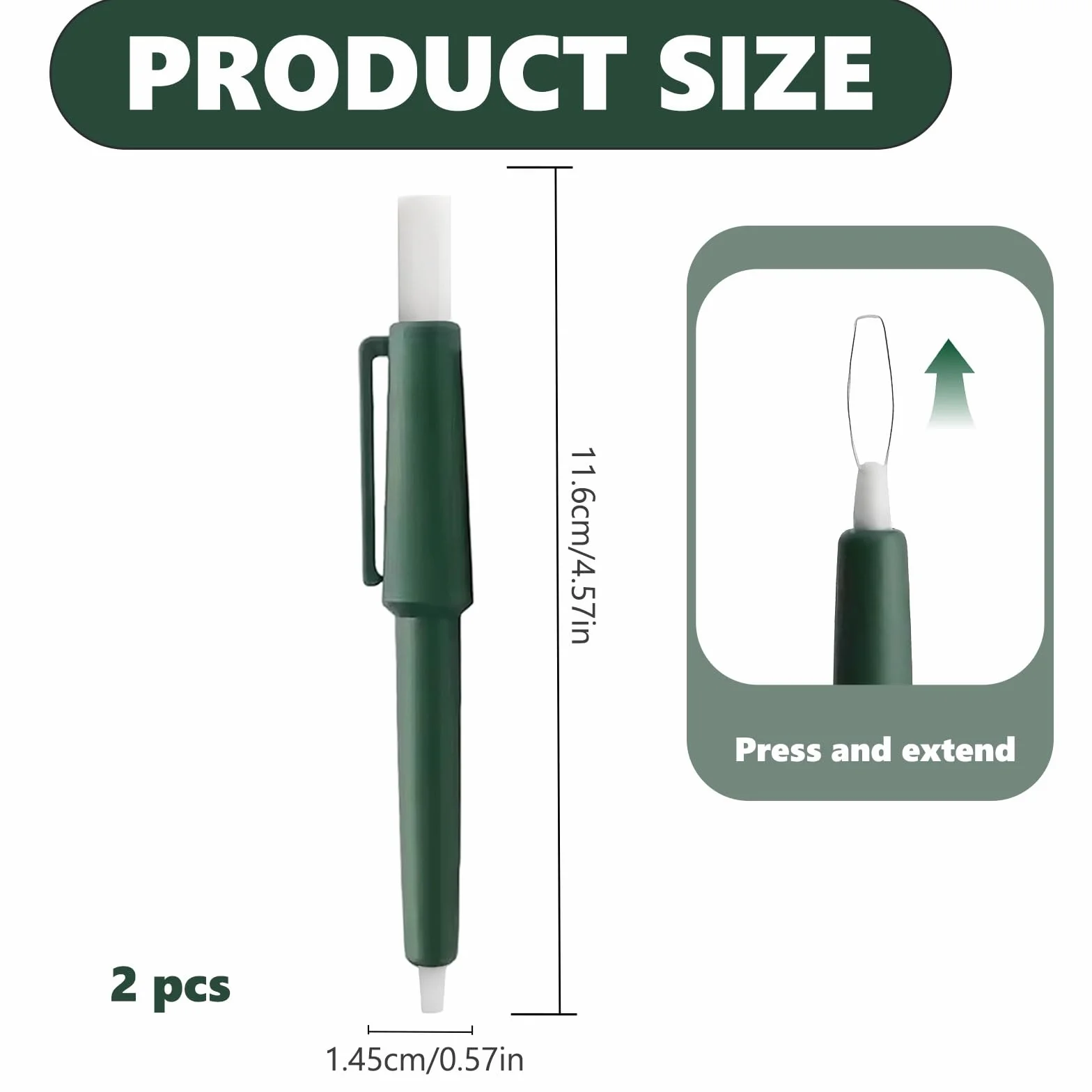 Stylo Anti-Tiques pour Animaux De Compagnie, Outil de Retrait de tiques Portable pour Chats, Chiens et Humains