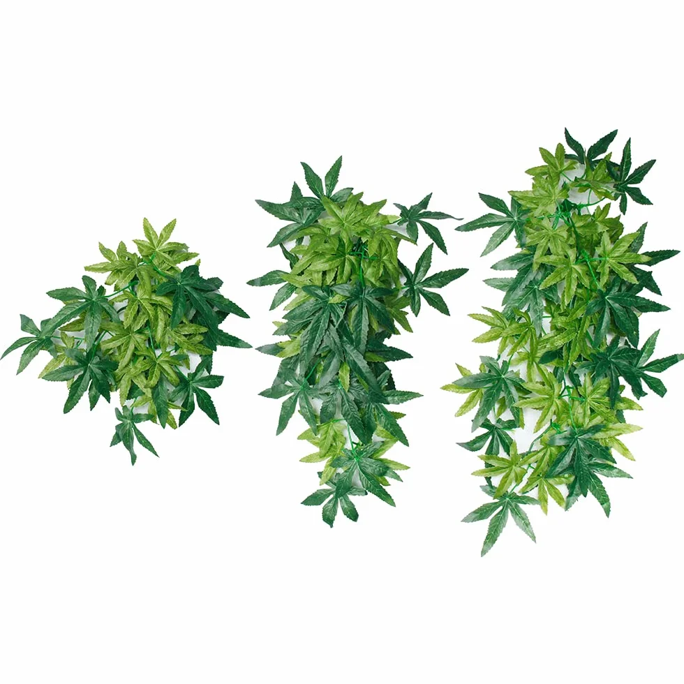 Plantes d'aquarium artificielles 40cm Faux Plastique Décor pour Fish Tank