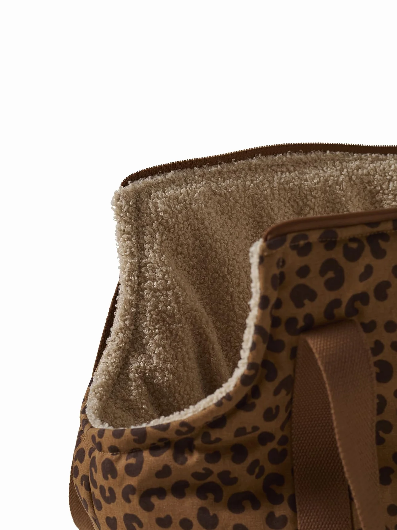 VERTBAUDET Sac de Transport Chat Chien Marron