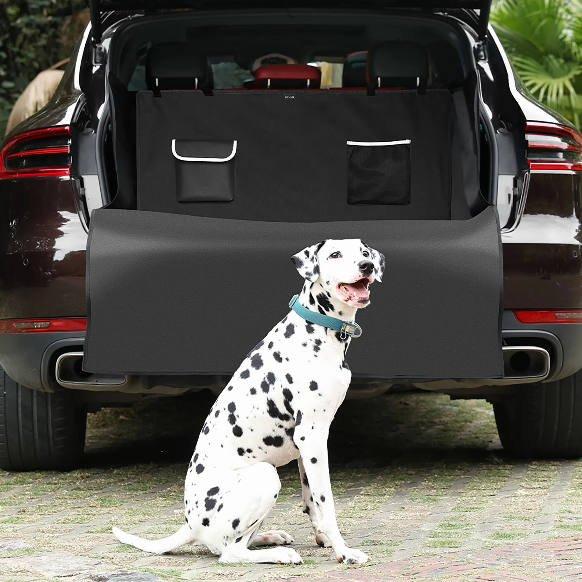 KYG Protection de Coffre Universelle 185 x 115 x 48 cm Imperméable Antidérapante Résistante aux Rayures pour Chien XXL Voiture