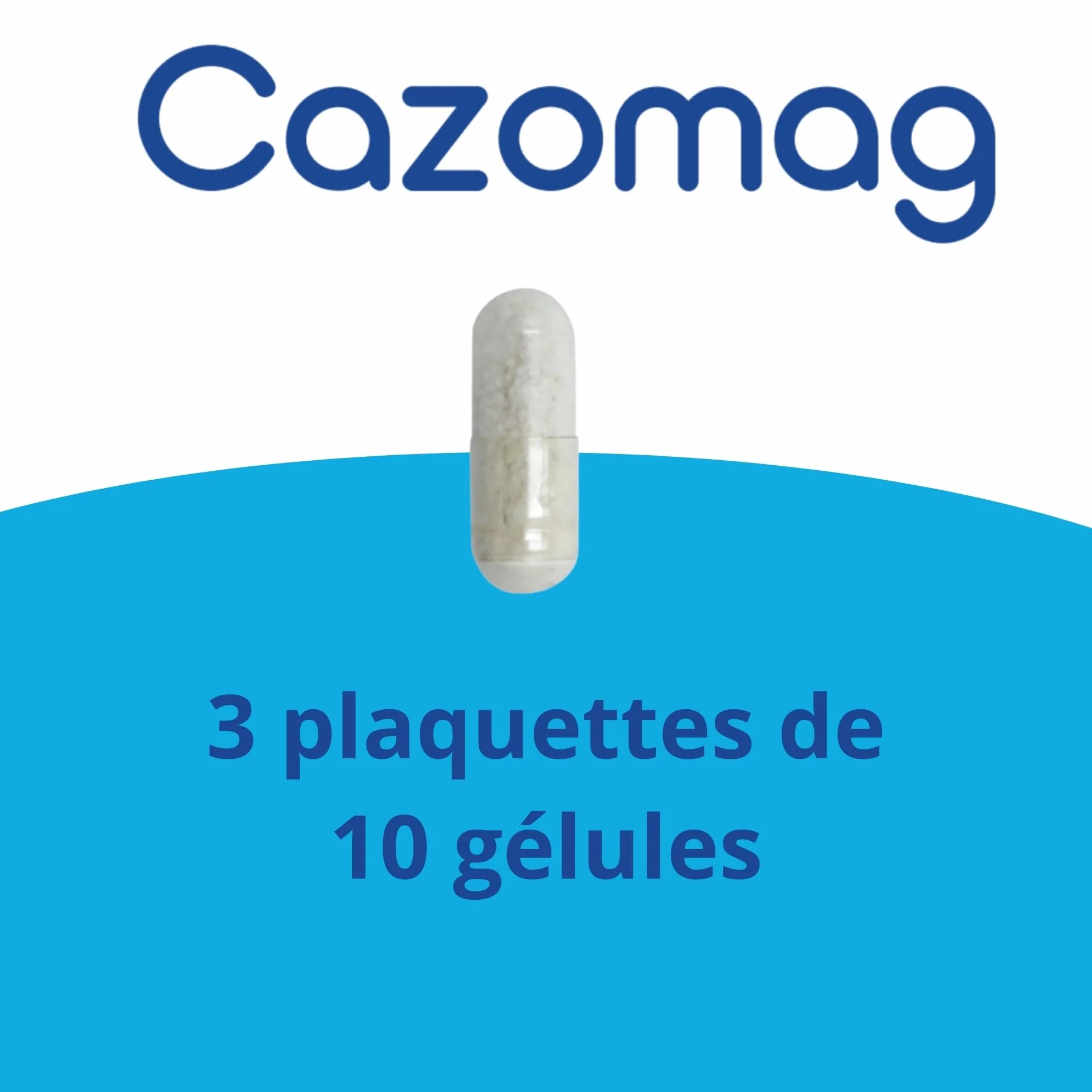 Cazomag 75 Aliment complémentaire apaisant Chien Chat 30 gélules appétentes Anidev