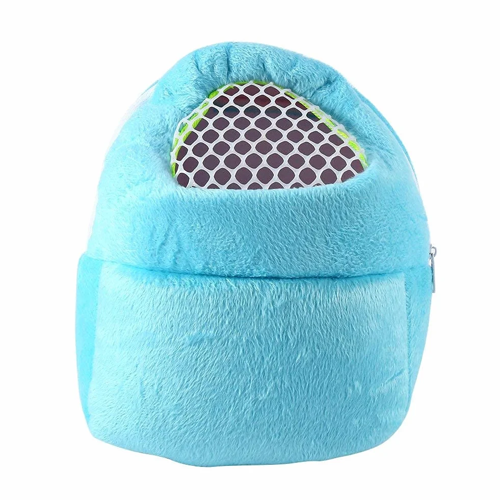 Fdit Sac de Transport Portable pour Petits Animaux Chien Chat (21 x 25cm)