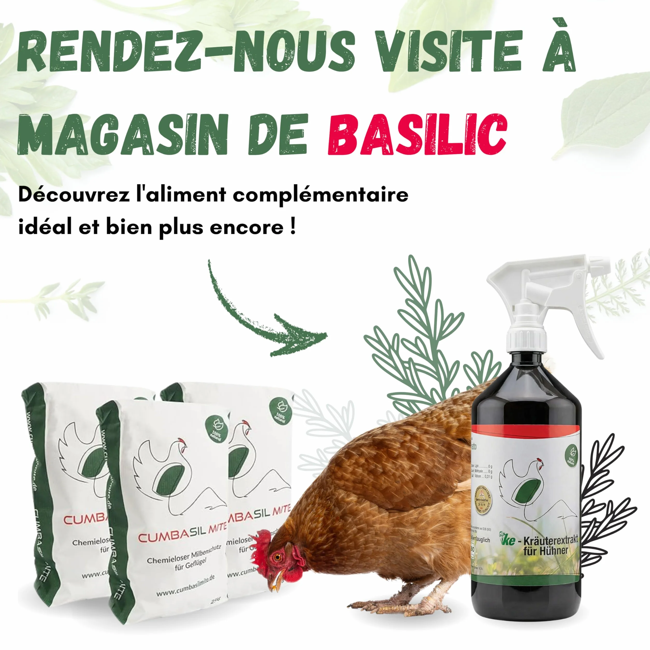 Lot de 3 bains de poussière pour poules 25 kg anti-acariens poudre naturelle