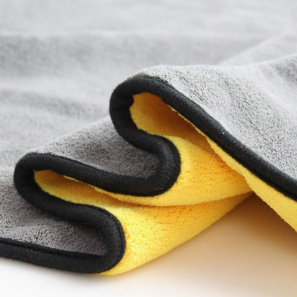 Manteau de Séchage pour Chien, Serviette de Chien, Absorbant à de Microfibre, Cadeau Peignoir pour Chien Serviettes de Bain