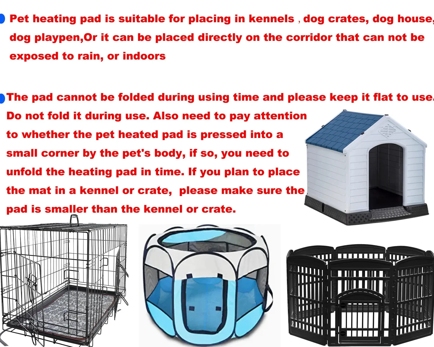 Coussin chauffant pour animaux de compagnie pour grands chiens et chats - Coussin chauffant électrique avec minuterie réglable - Résistant à la mastication - Facile à nettoyer