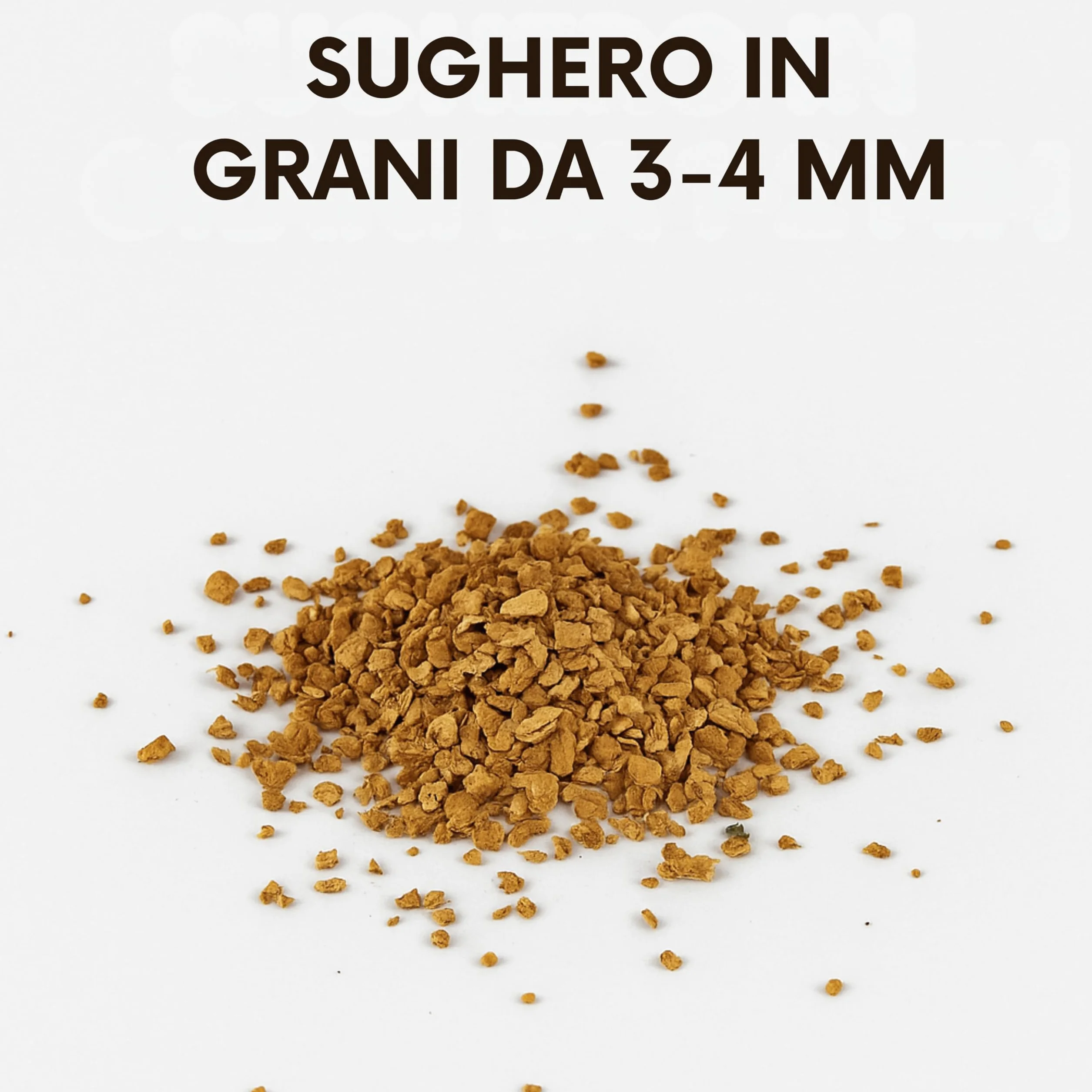 ICount Liège granuleux 2 l brut en grains 6 – 12 mm