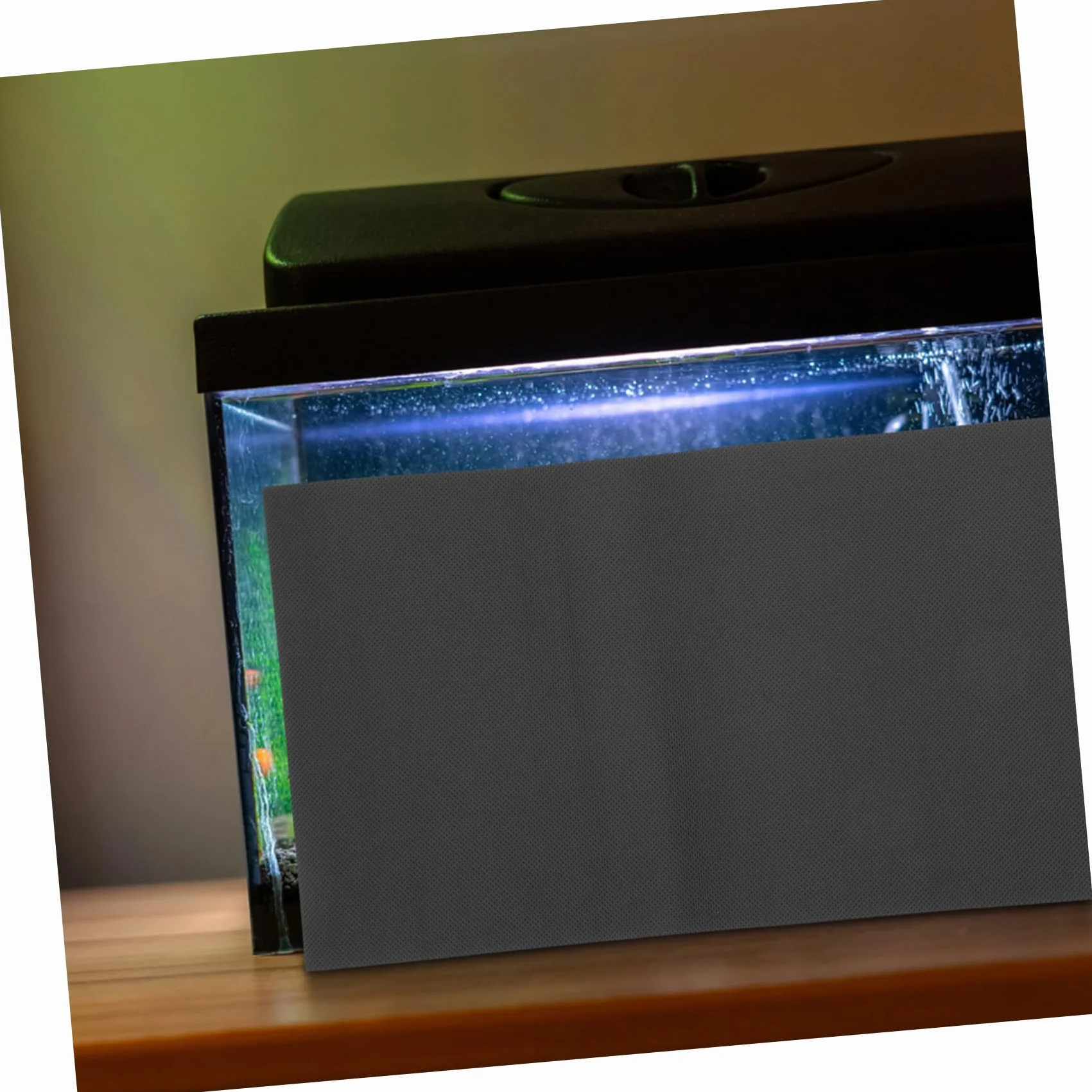 INOOMP Tapis pour Aquarium Protecteur Mousse Non Black Coton