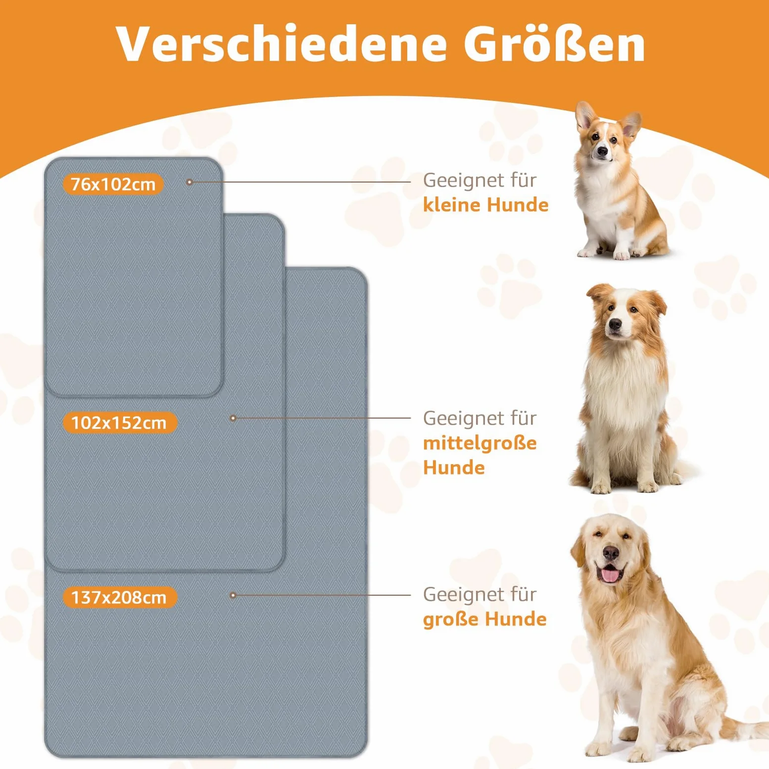 PICK FOR LIFE Couverture imperméable pour chien - Couverture moelleuse lavable pour chiens et chats - Couverture douce pour chiens - Protège les canapés et les lits, convient aux petits et grands