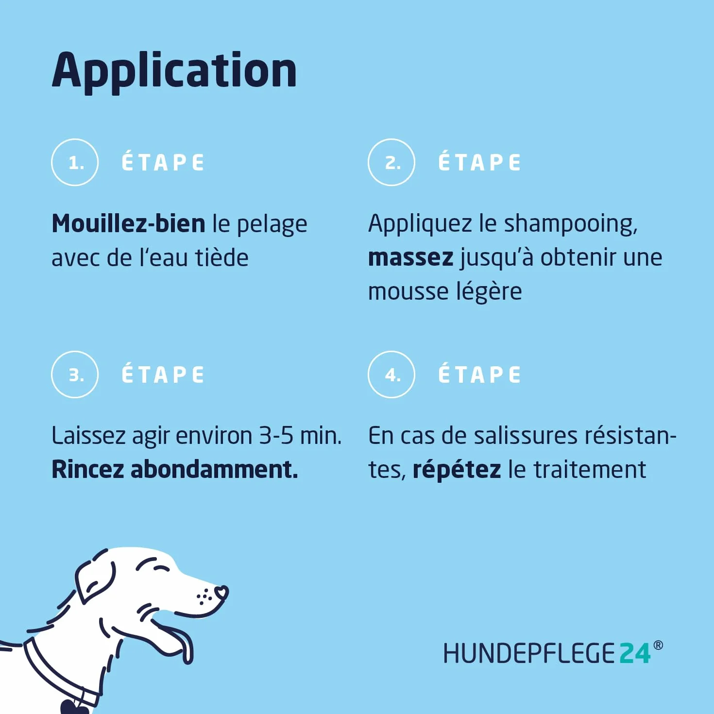 Shampooing Chien Antidémangeaison 500ml - Aide Contre Les démangeaisons, acariens, puces & infections fongiques - Shampooing Naturel pour Chien + Nettoyage et Soin antibactérien